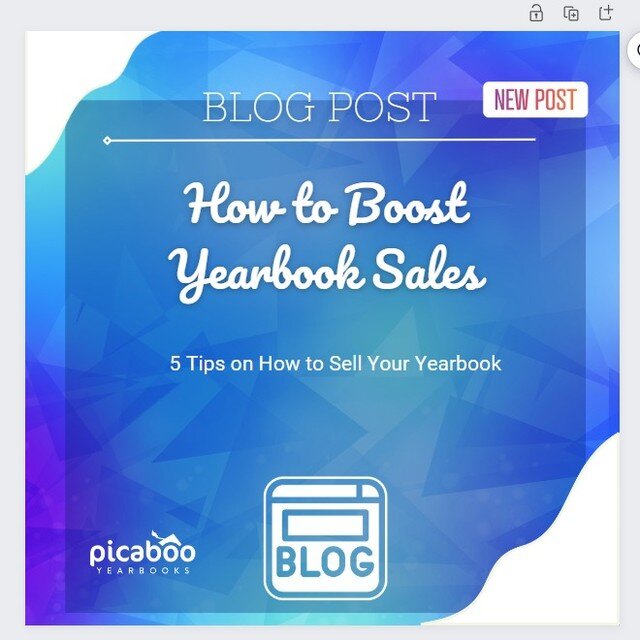 Check out our newest blog post about boosting your yearbook sales. You work hard on your yearbook all year, make sure it's seen by everyone at your school! 

Check this and all our blog posts at picabooyearbooks.com/blog 

#yearbook #yearbooksales #y