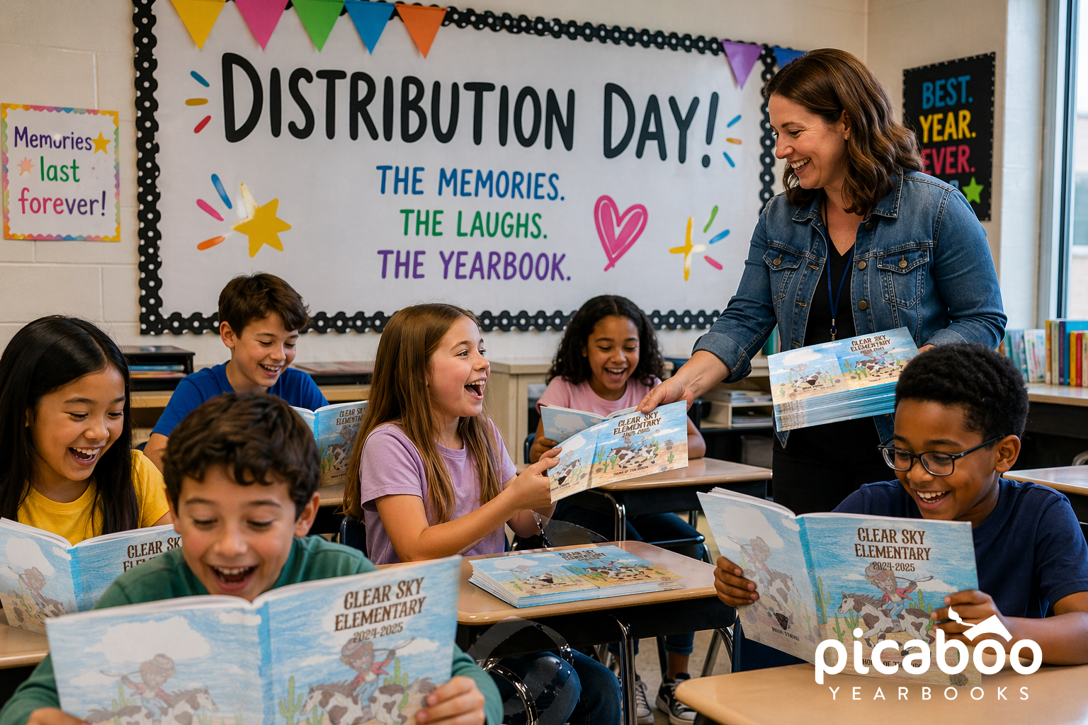 Mission: distribution day (your book is ready!)