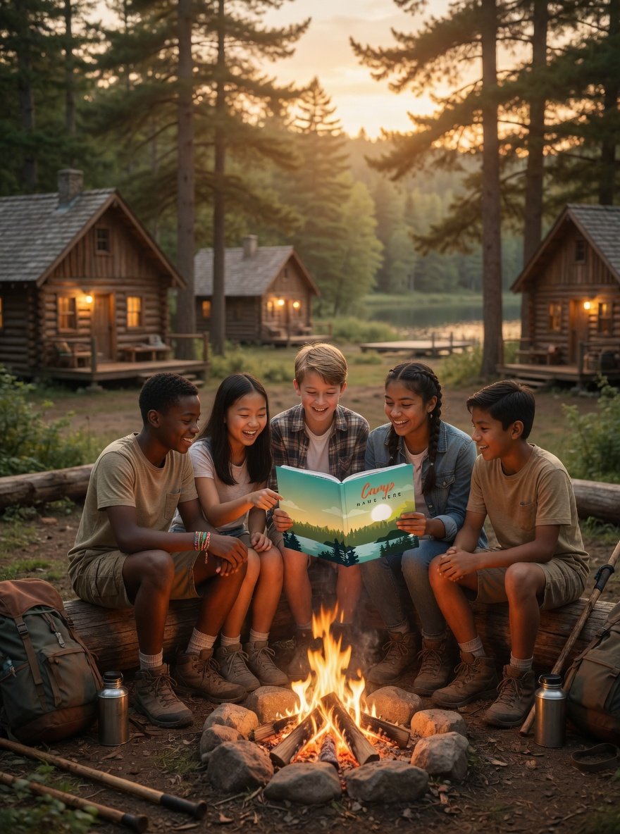 S’more than memories: capturing summer camp moments in a yearbook