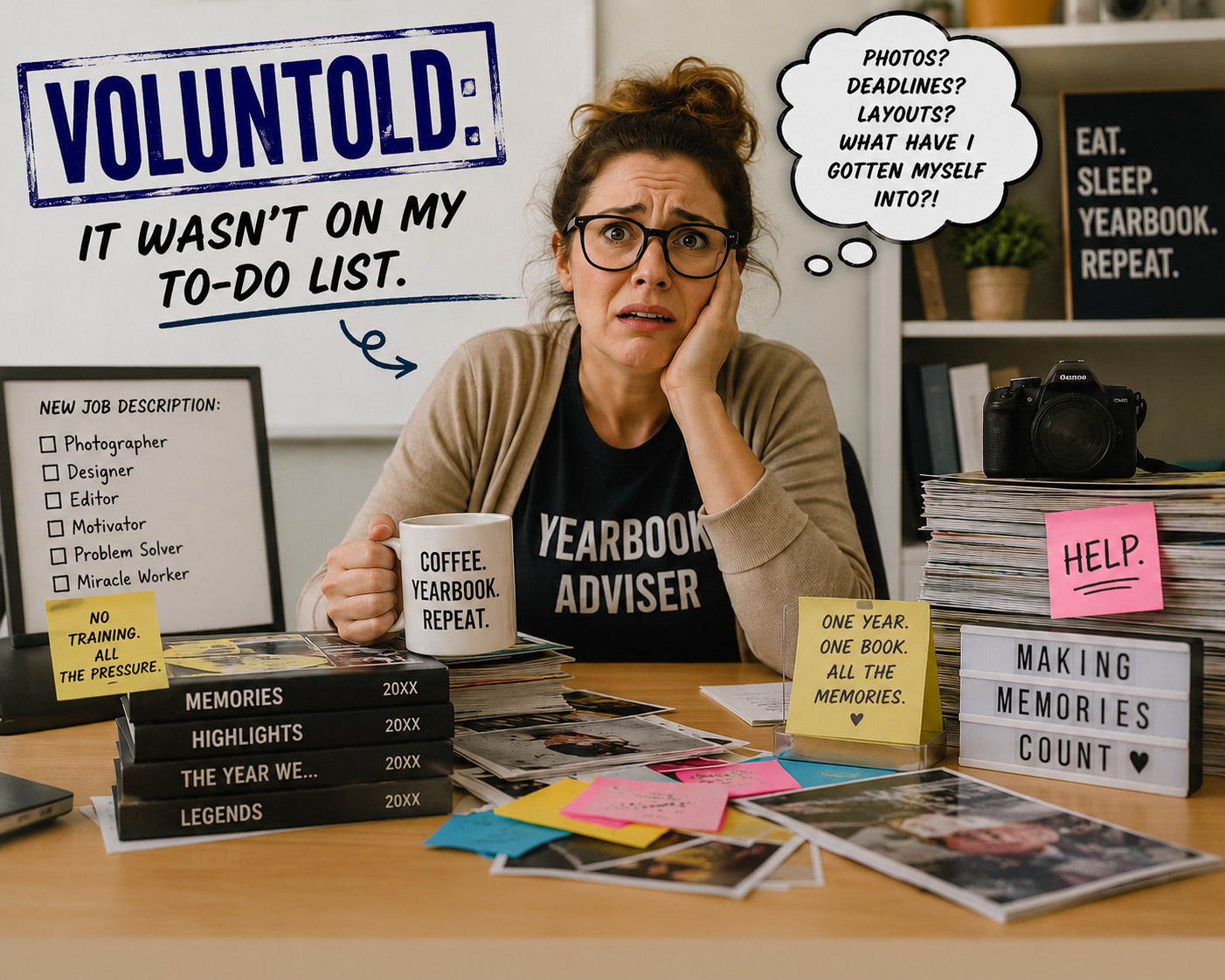 So... You've Been "Voluntold" to Be the Yearbook Adviser. Now What?