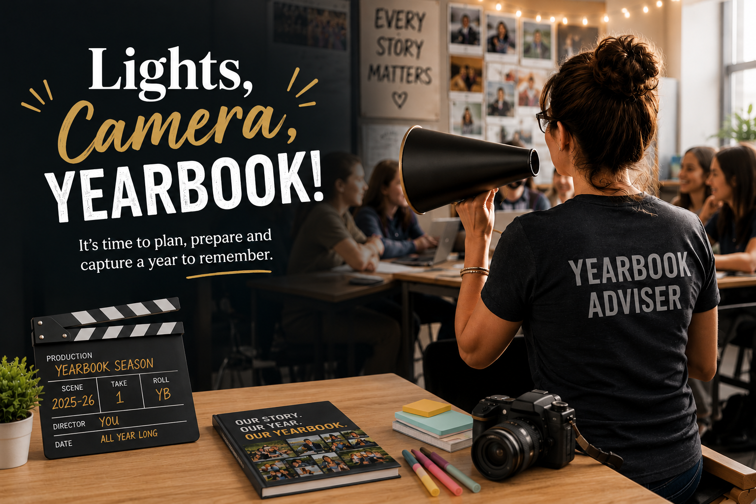 Lights, Camera, Yearbook! Your Back-to-School Season Preview