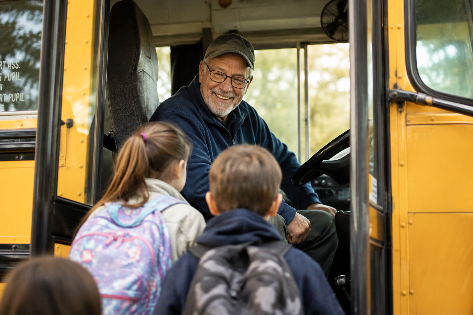 The People Who Get Us There: Meet the School Bus Driver