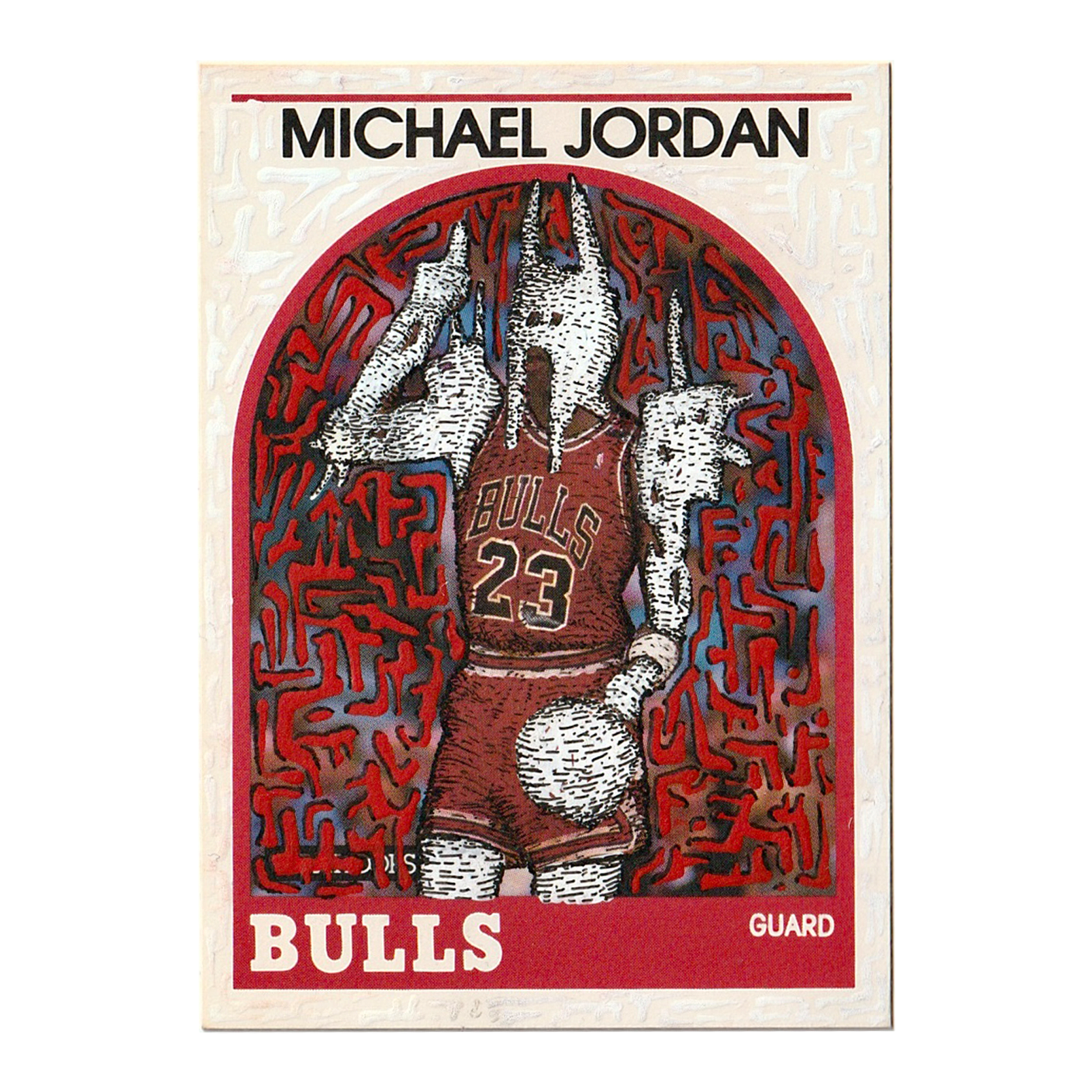 "JORDAN RED" CARD