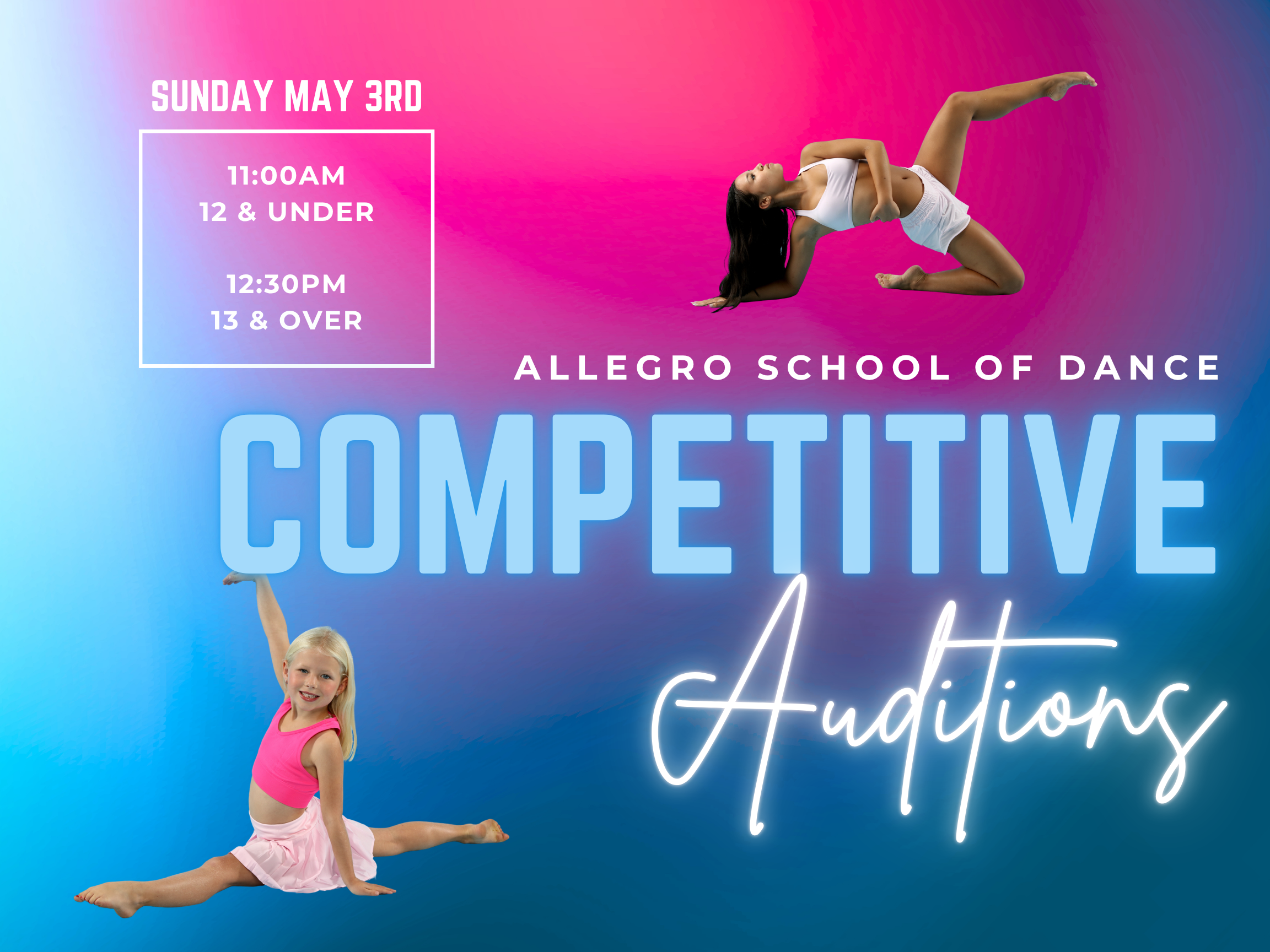 Competitive Audition May 3, 2026