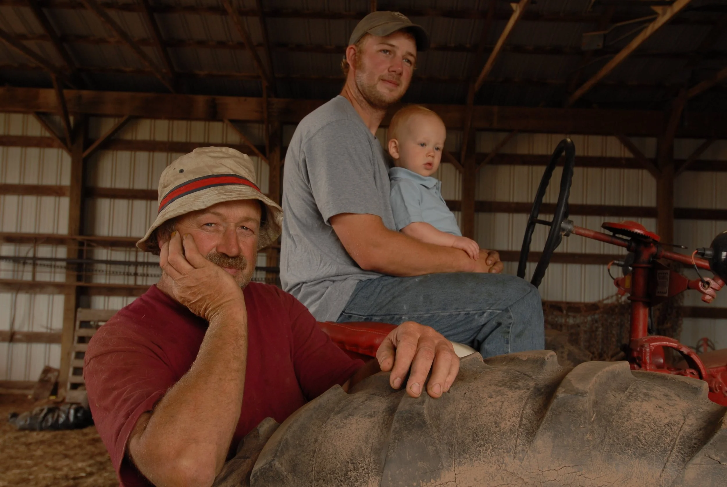 Bryant Family in Barn_Calkins Creamery_Honesdale PA.JPG