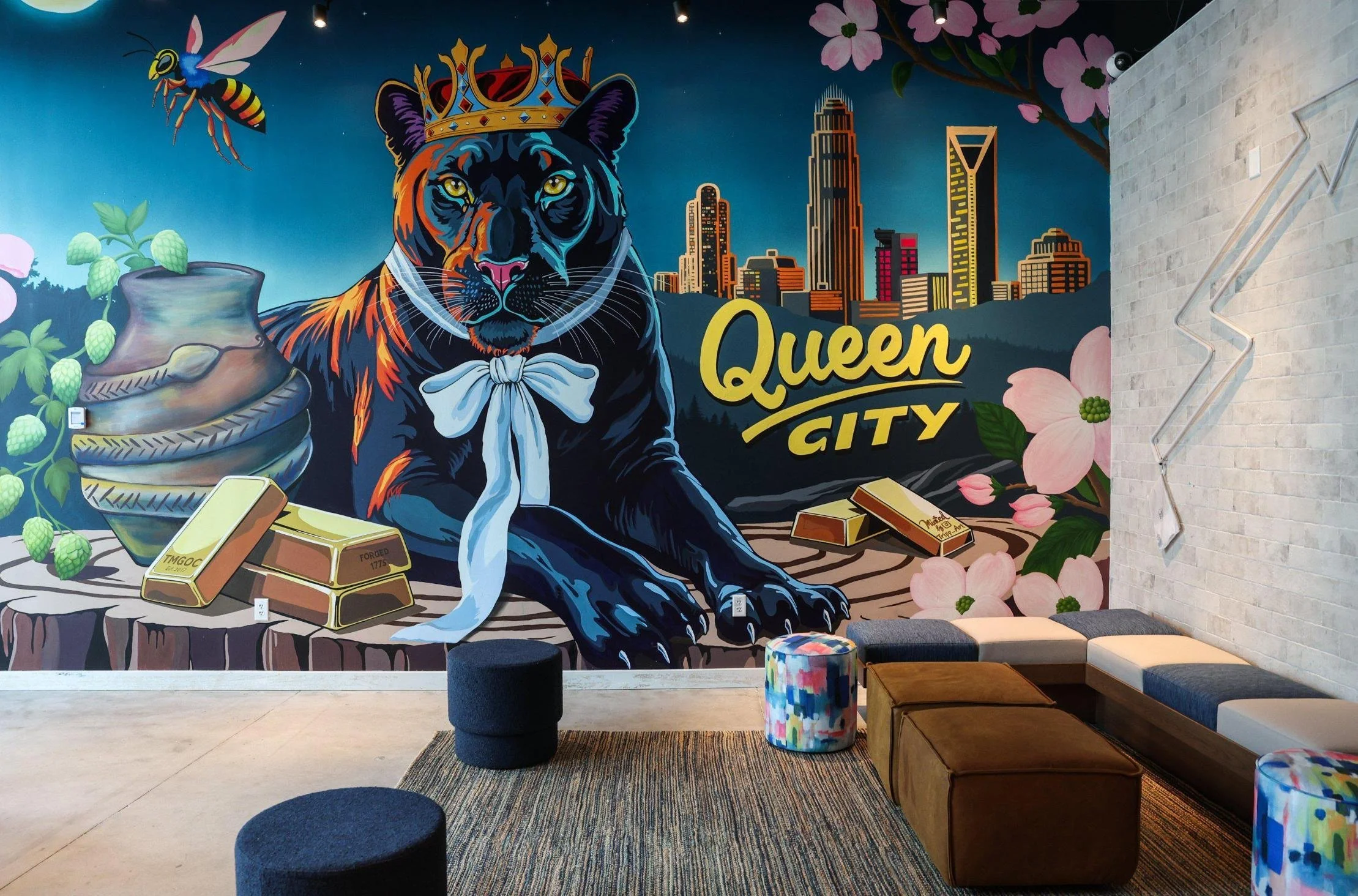 Moxie Hotel Mural