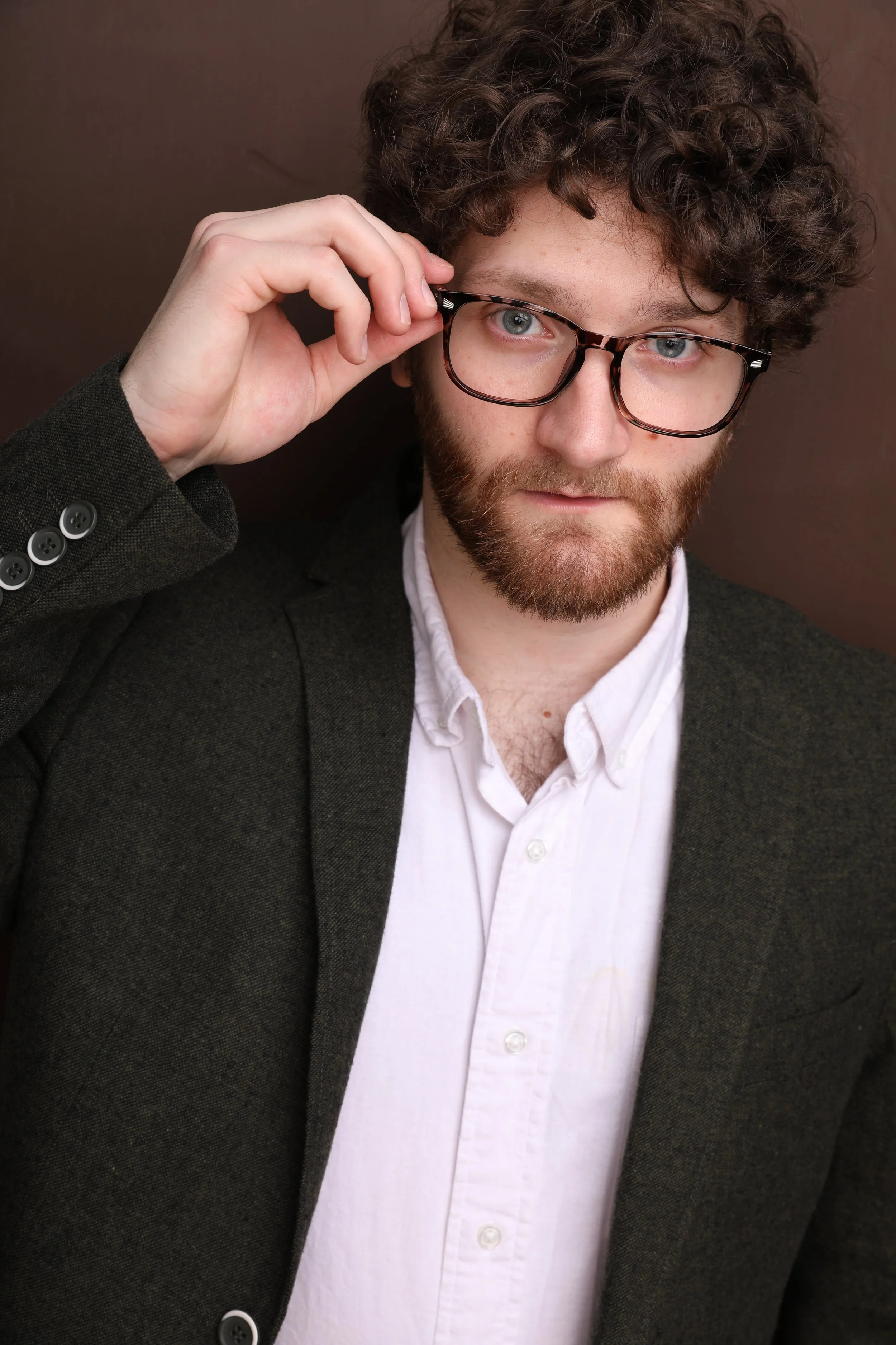 A headshot of actor PJ Moran