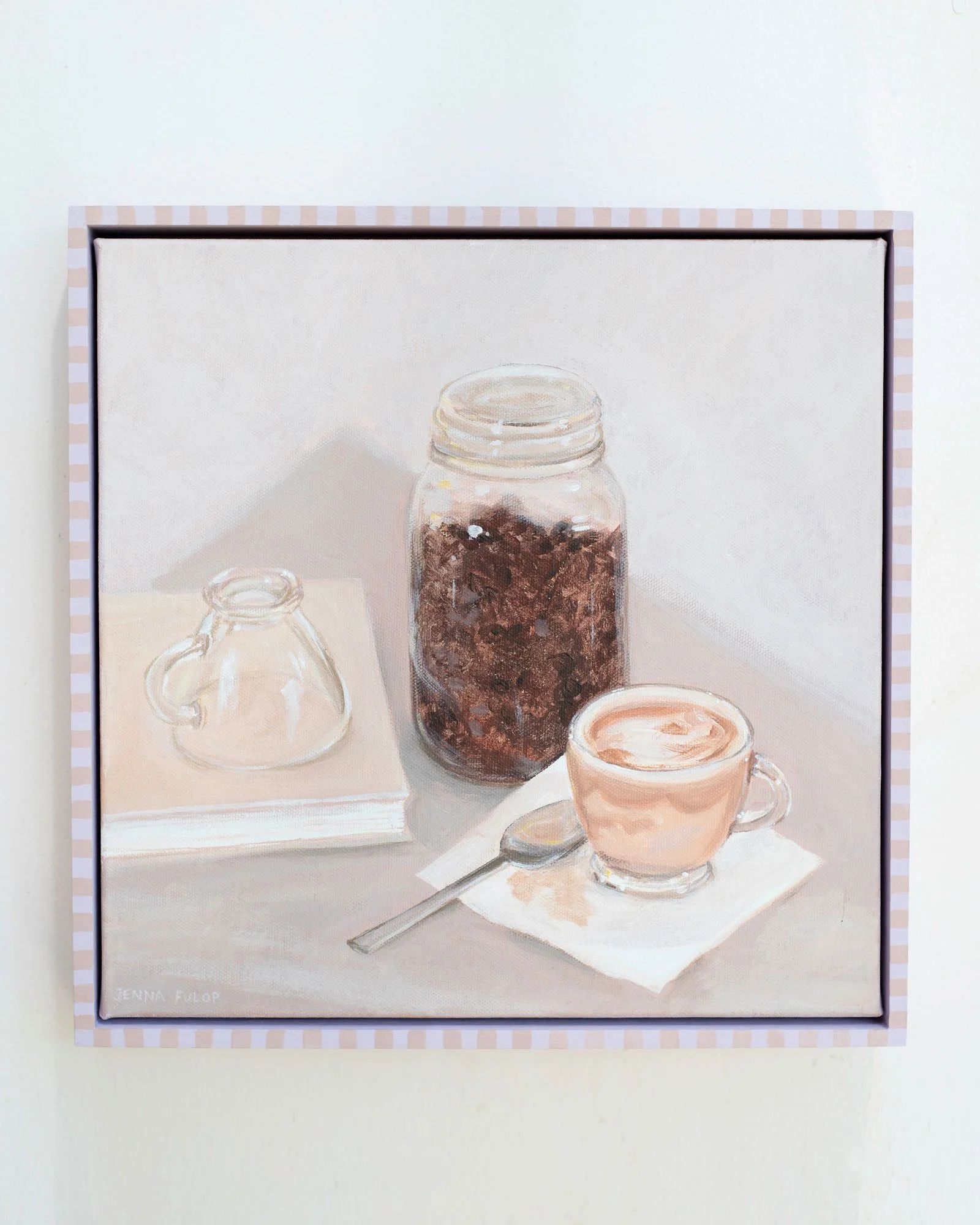 'The Morning Coffee' - Original Acrylic Painting