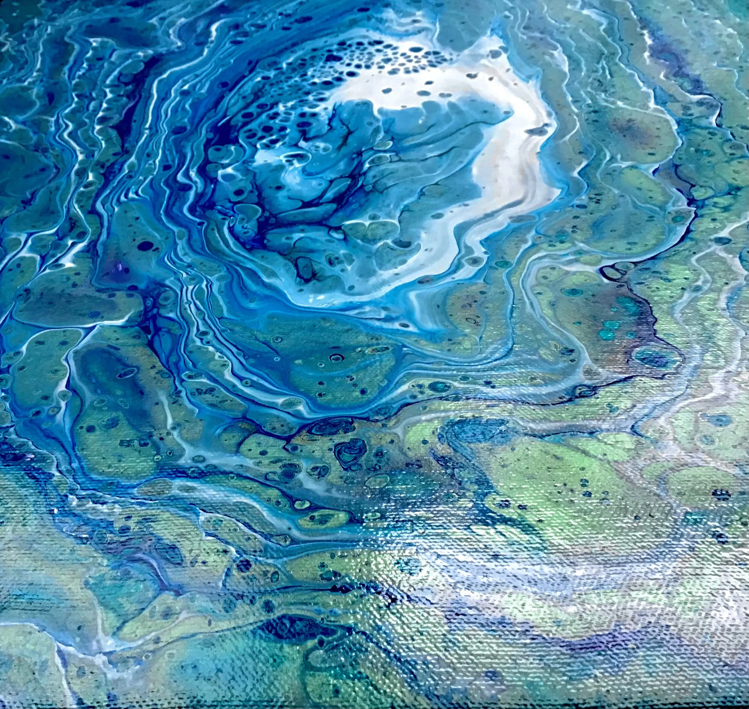 Cobalt Whirlpool   | 16"x20"