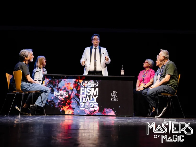 Josh Staley representing Australia at the World Championships of Magic, FISM, Turin, Italy