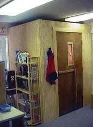 A school seclusion room in Kansas.