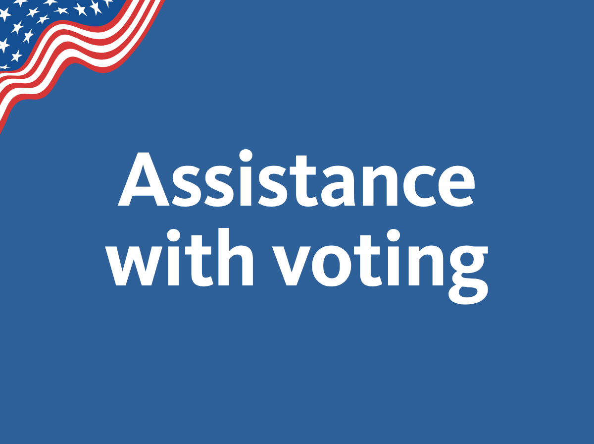 Assistance with voting
