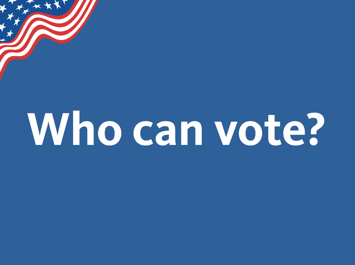 Who can vote?