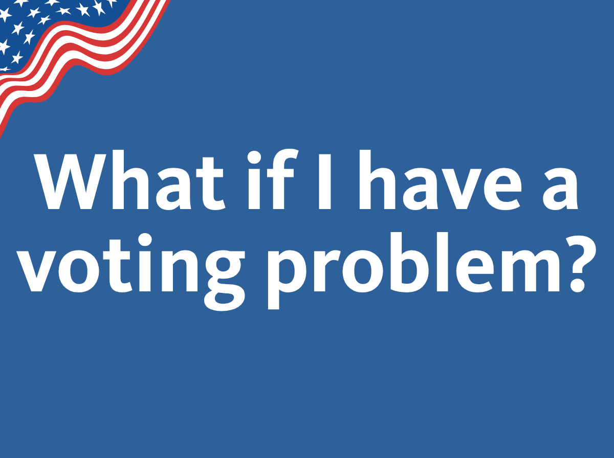 What if I have a voting problem?