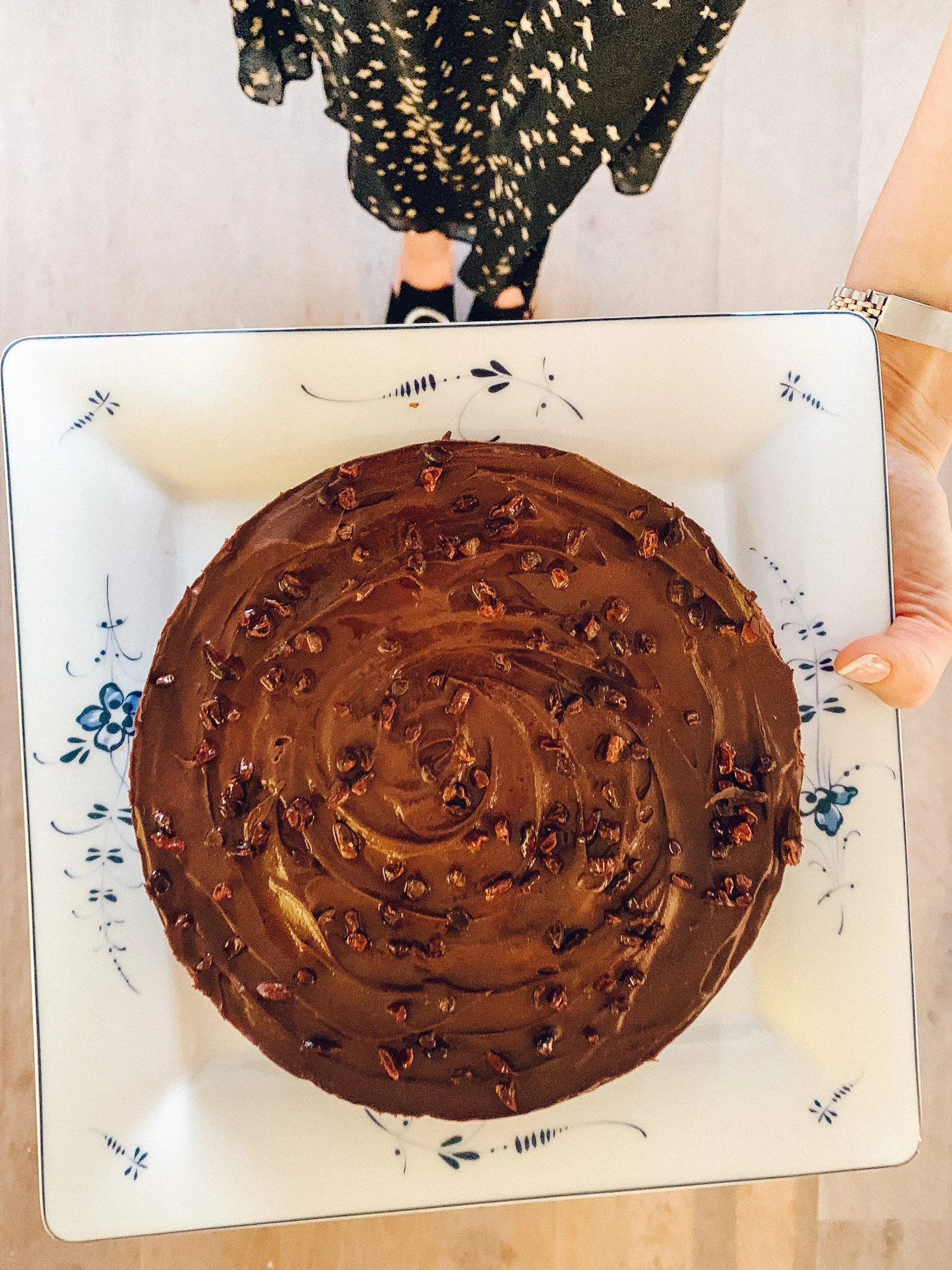 Raw chocolate Tart