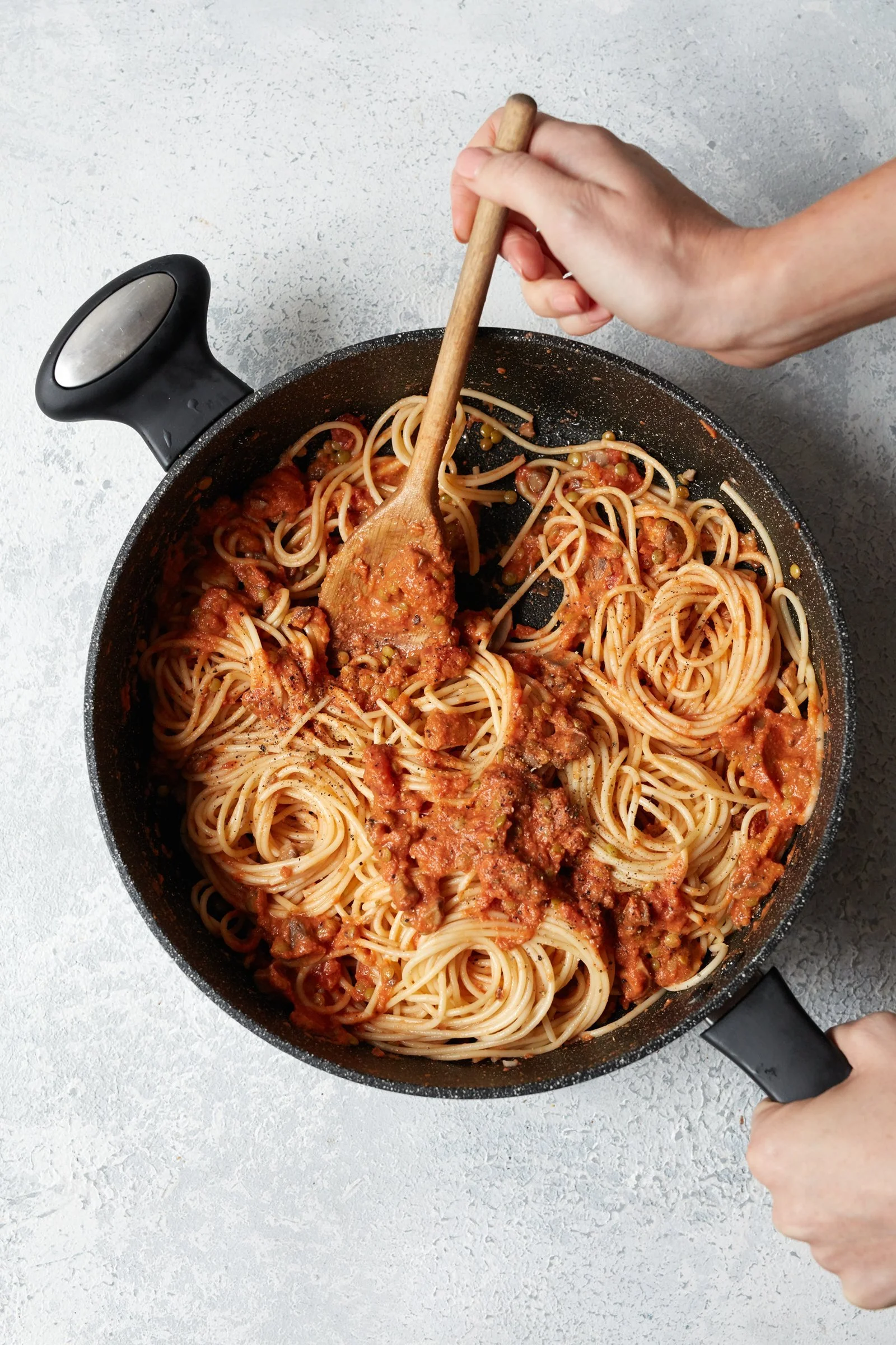 LENTIL BOLOGNESE 