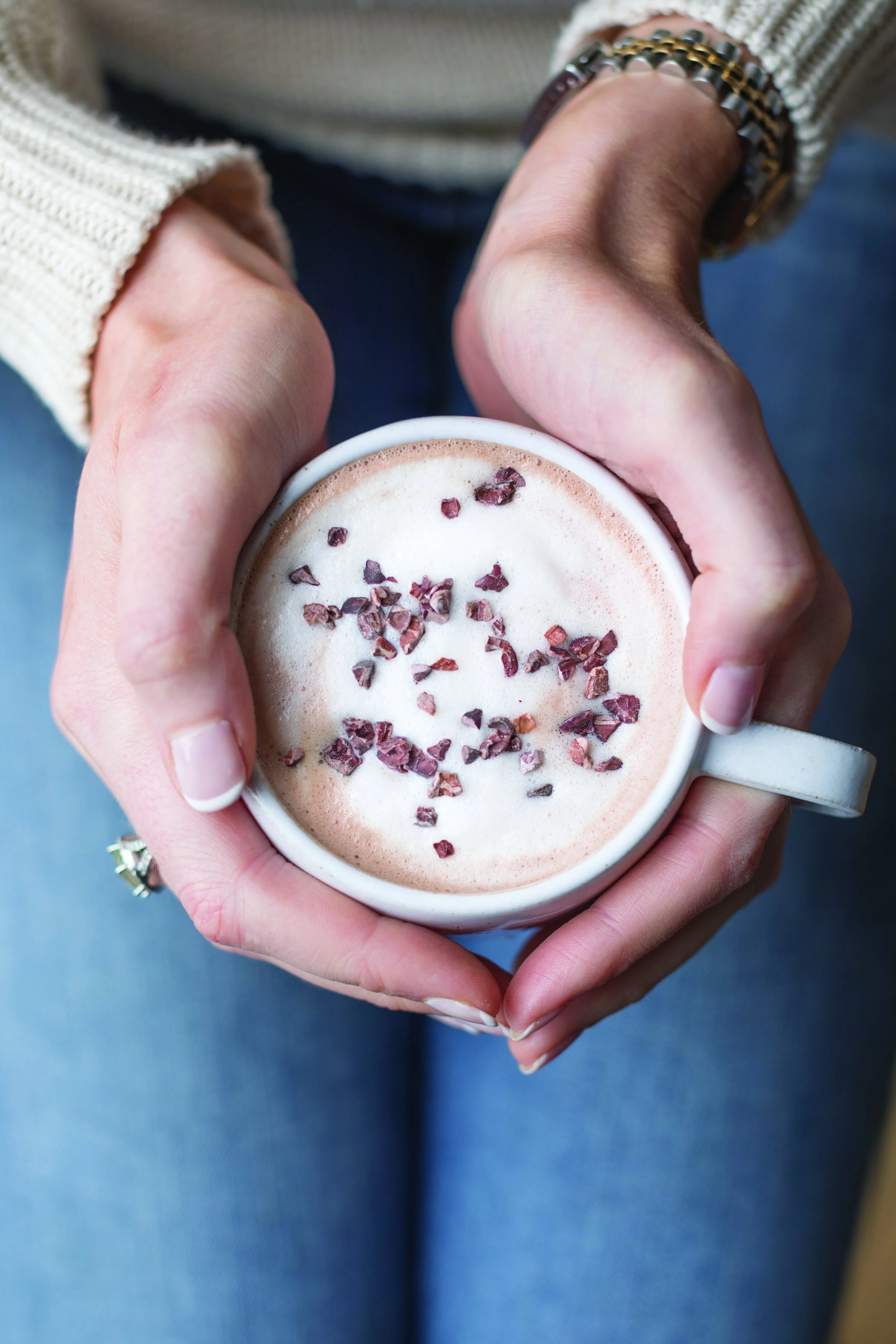 THE CREAMIEST HOT CHOCOLATE
