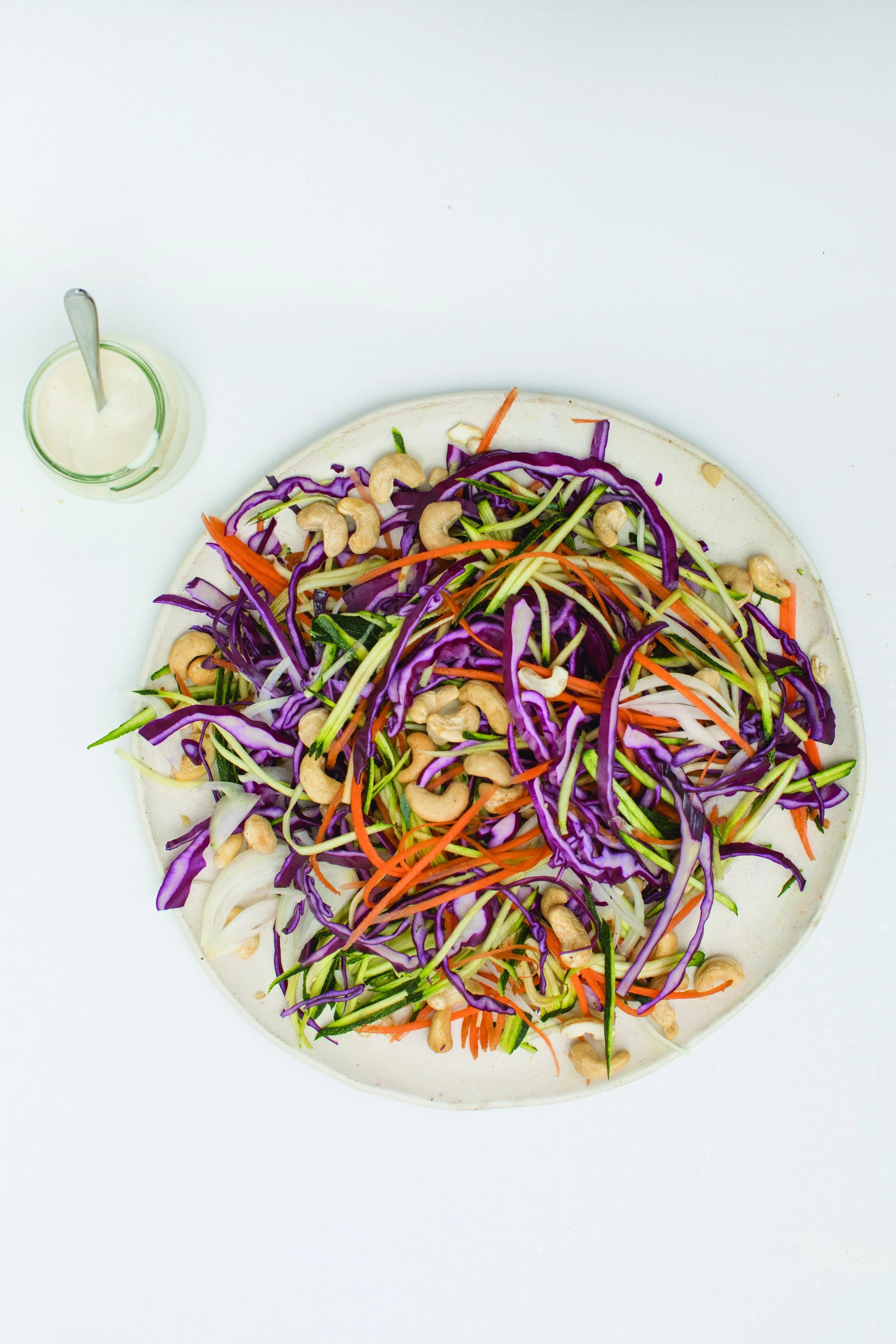CASHEW AND CABBAGE SLAW