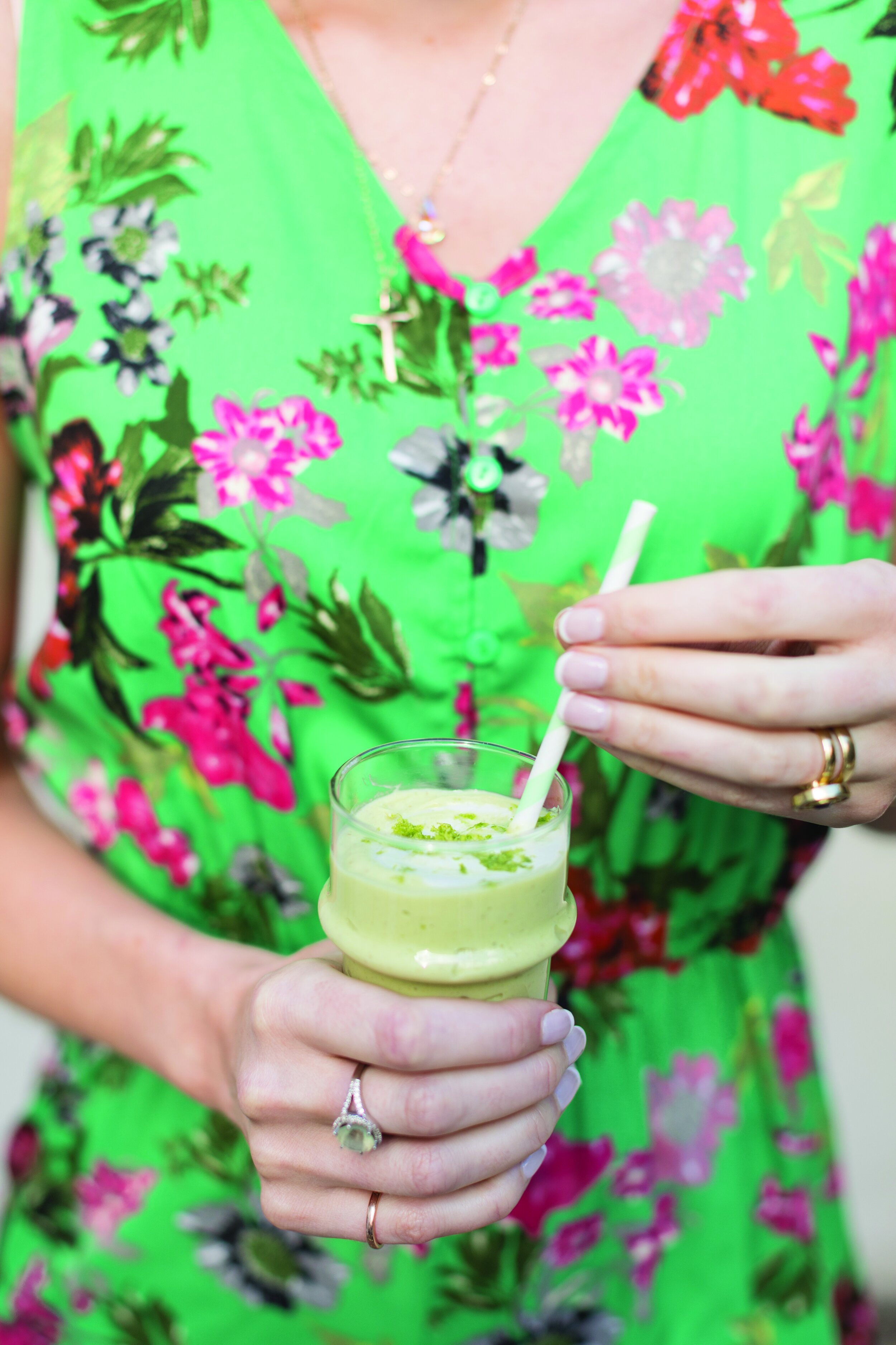 LIME AND COCONUT SHAKE