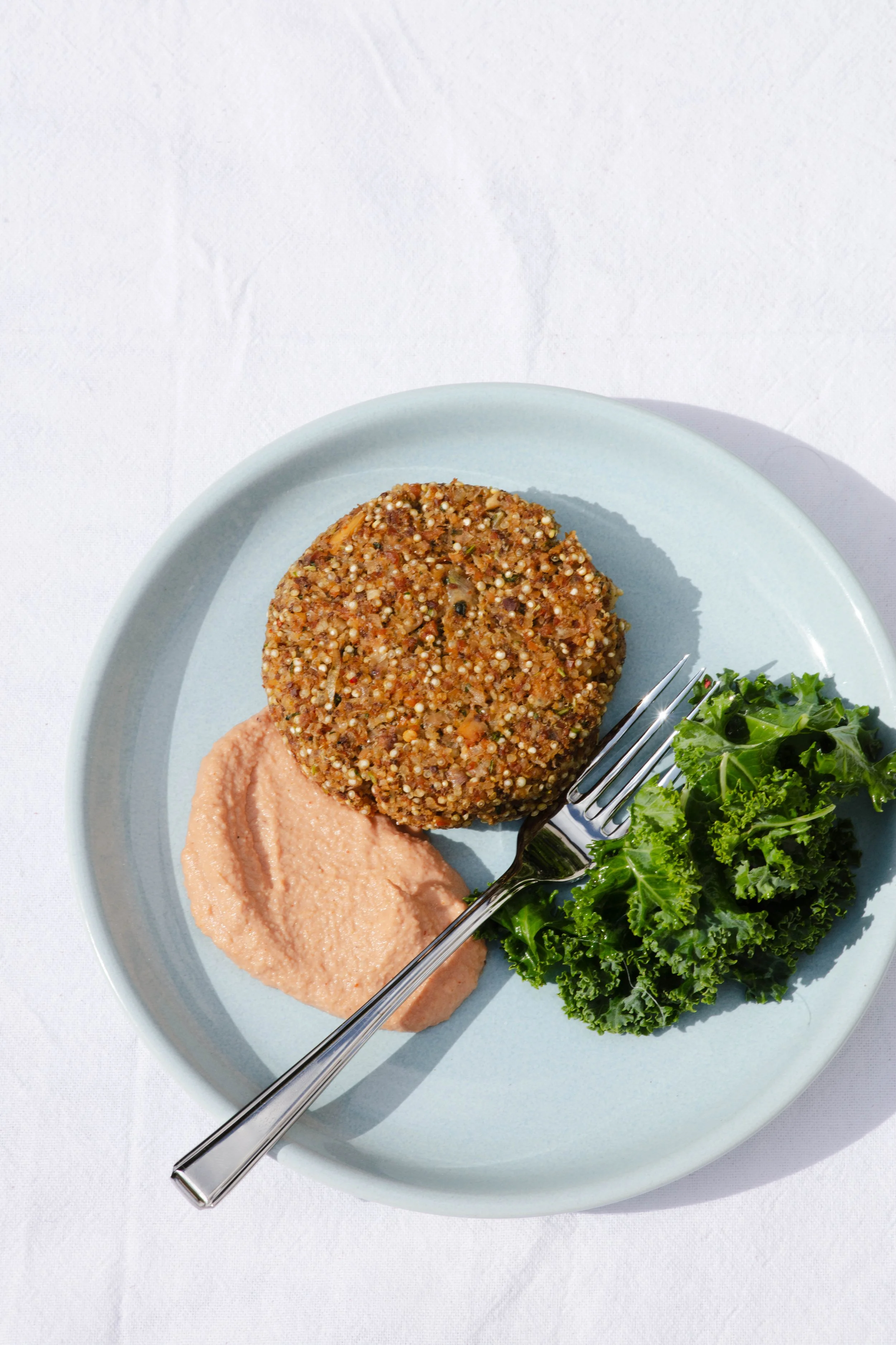 Tofu And Almond Vegan Burgers