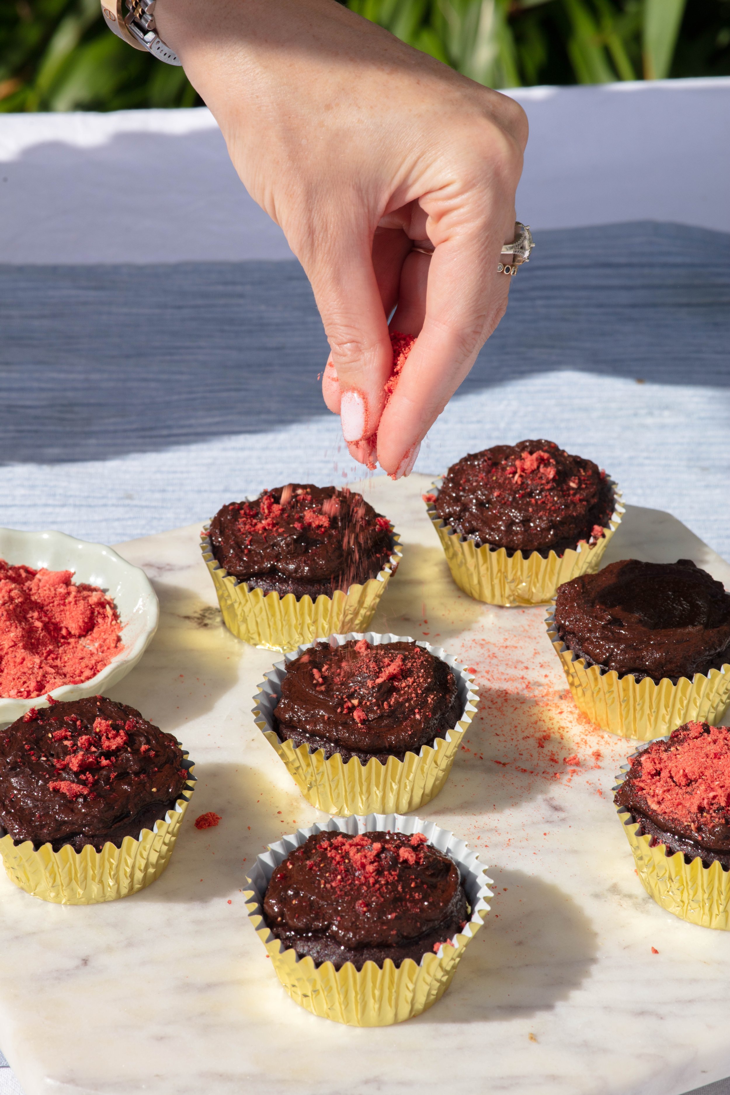 Double Chocolate Cupcakes