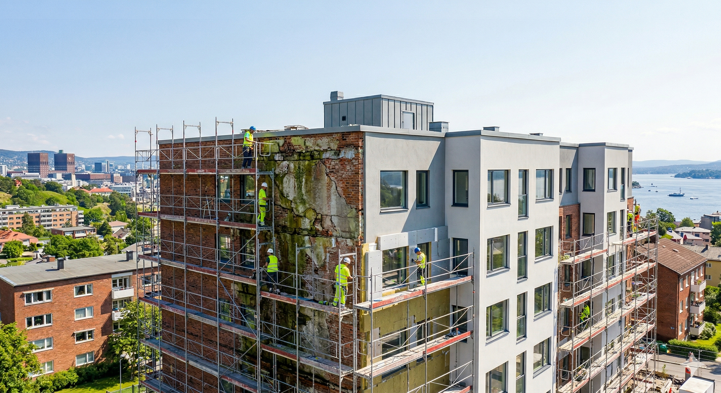 Fasaderehabilitering av borettslag i Oslo — komplett guide