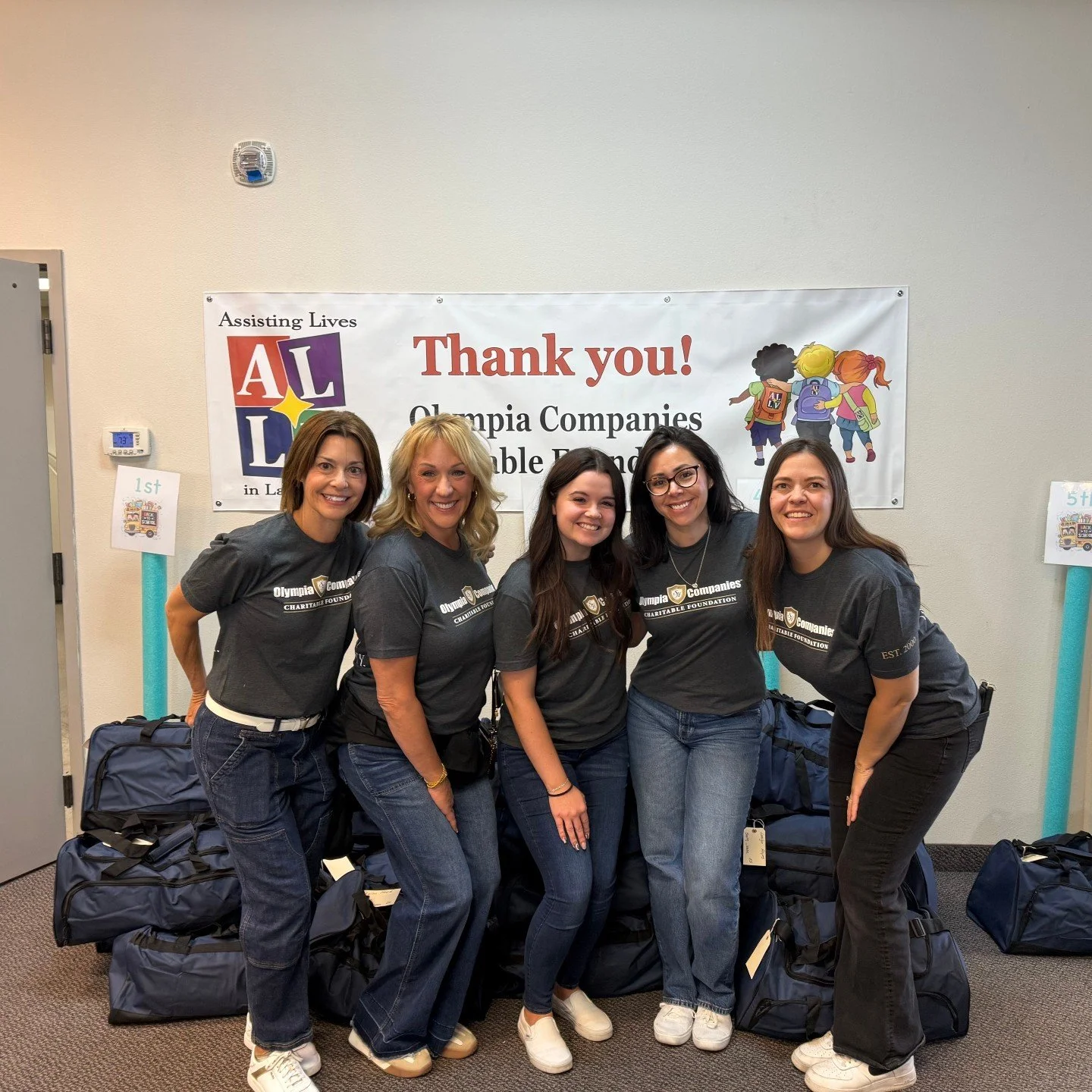 Smiles, style, and service! The Olympia Companies Charitable Foundation team had a wonderful time volunteering at @assistinglivesinlasvegas Our School Boutique, helping students pick out new clothes and essentials for the school year.

Learn more abo
