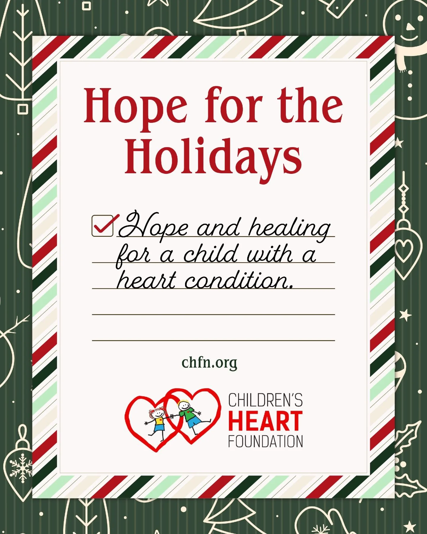 Behind every child born with a heart condition is a family navigating uncertainty with courage. The Children&rsquo;s Heart Foundation offers resources, community, and experiences that remind families they are not alone. @heartkidsnevada

This holiday