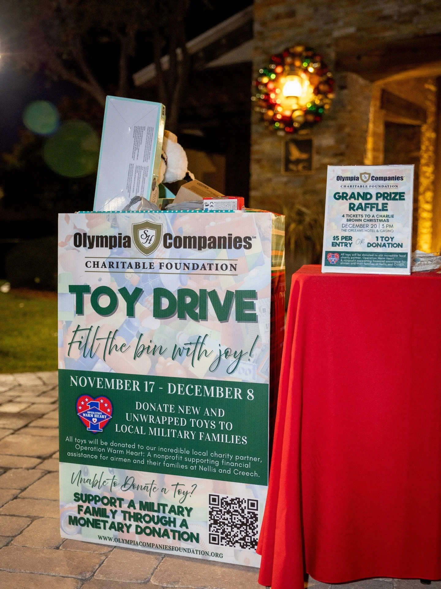 Skye Canyon came together with toys in hand and hearts wide open, all to support Operation Warm Heart.

Thank you to everyone who showed up, donated toys, and helped us spread a little comfort to families who need it most.