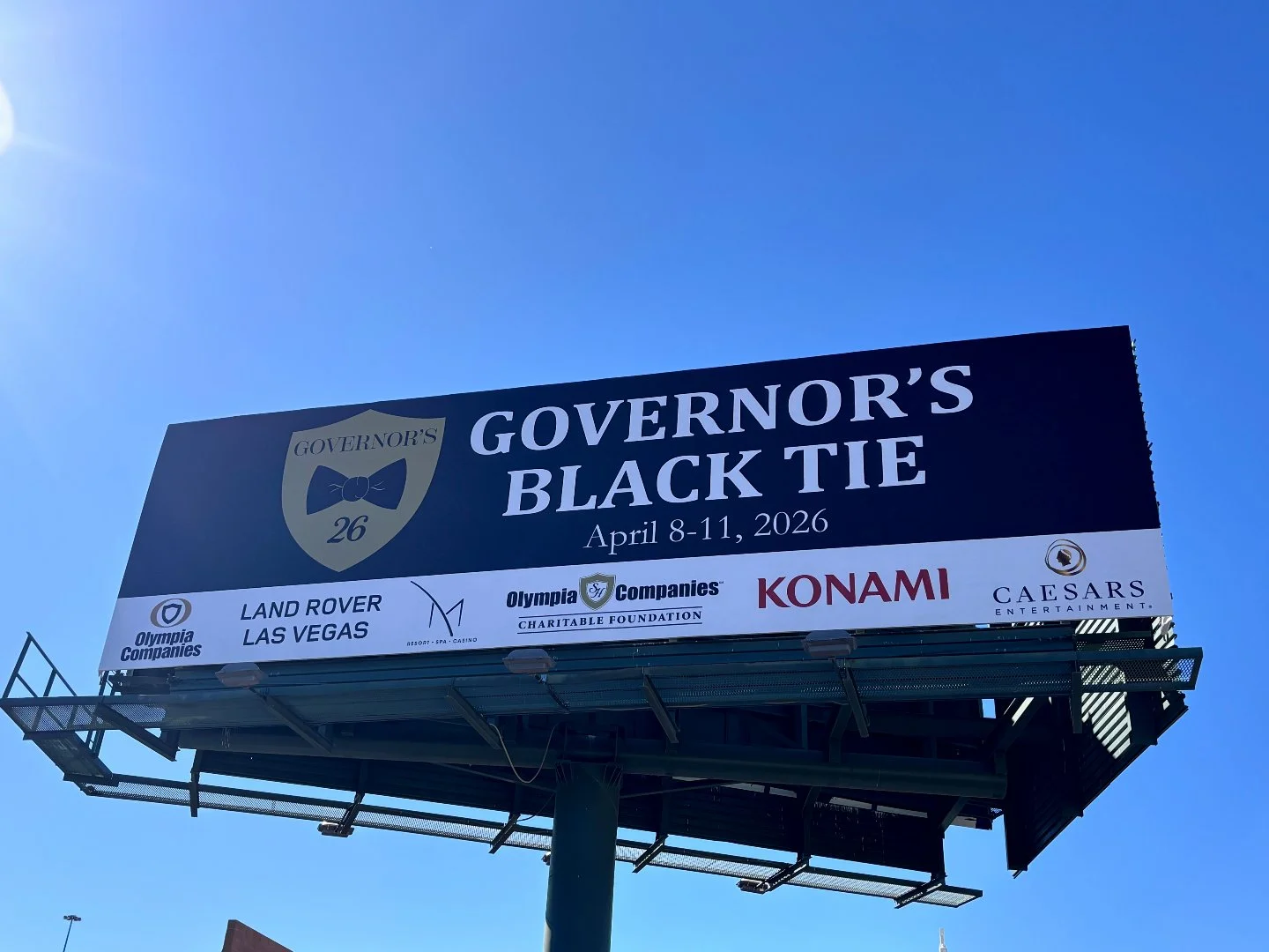 Big news deserves a big sign. Literally. 👀 Because nights like Governor&rsquo;s Black Tie only happen thanks to incredible community support.

We see you. We appreciate you. And we can&rsquo;t wait to celebrate together in April. 🖤🤍

Olympia Compa