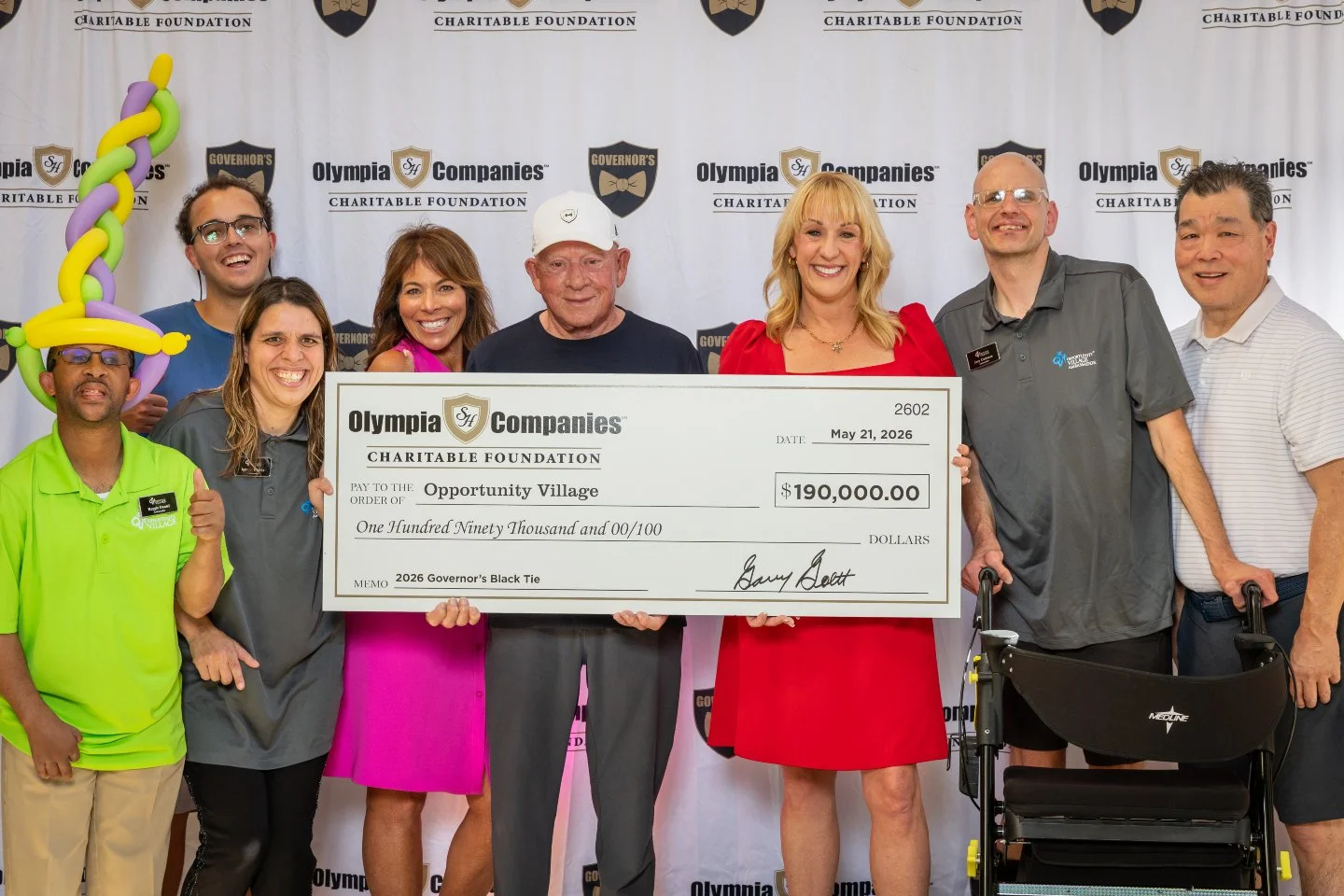Proud to present $190,000 to Opportunity Village 💙

For years, Opportunity Village has created opportunities, connection, and support for individuals in our community with intellectual and developmental disabilities. 

This contribution helps contin