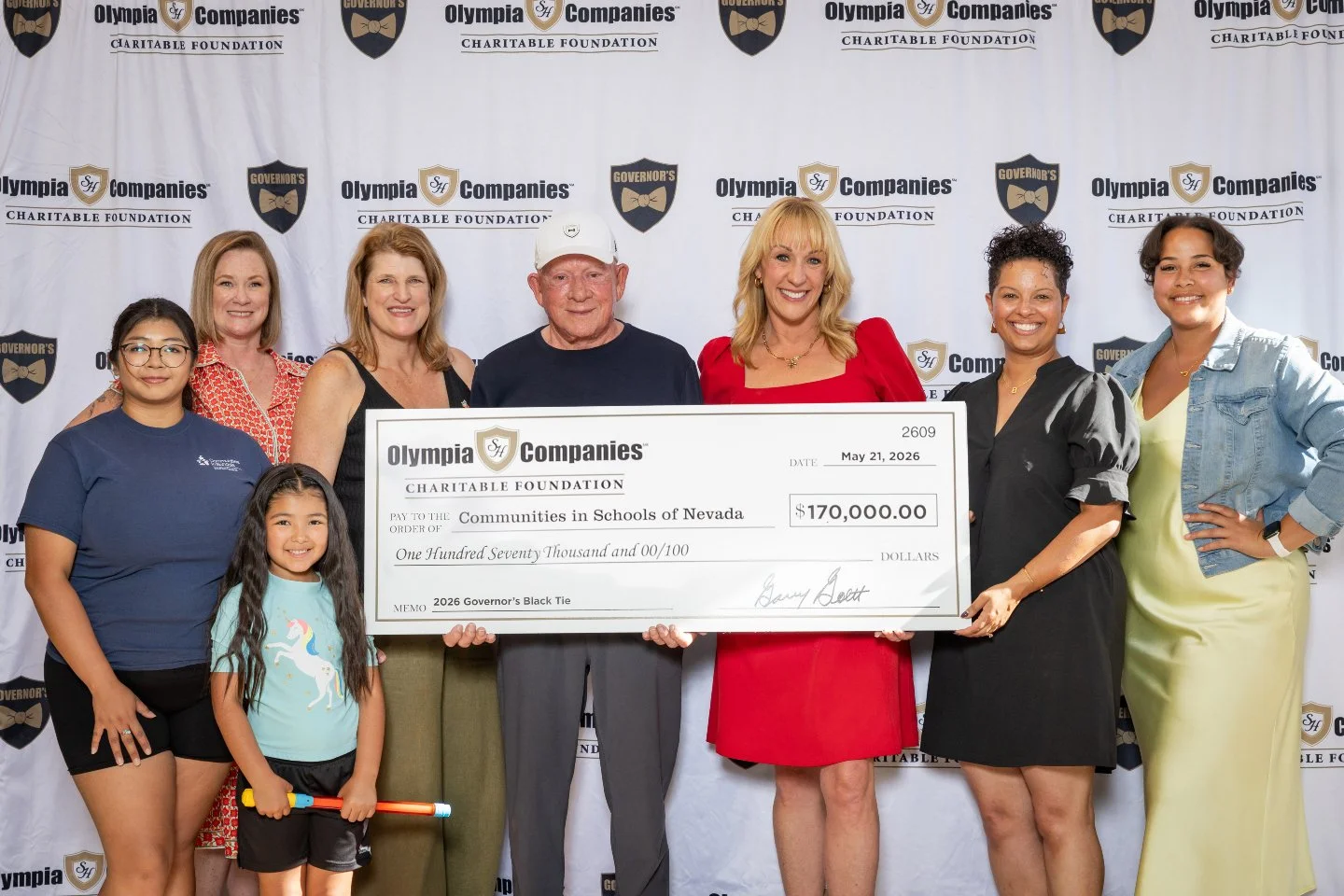 Honored to present $170,000 to Communities In Schools of Nevada ✨

From mentorship to basic needs support and student advocacy, @cis_nevada continues to show up for students across Nevada in life changing ways. 

We&rsquo;re proud to support a missio