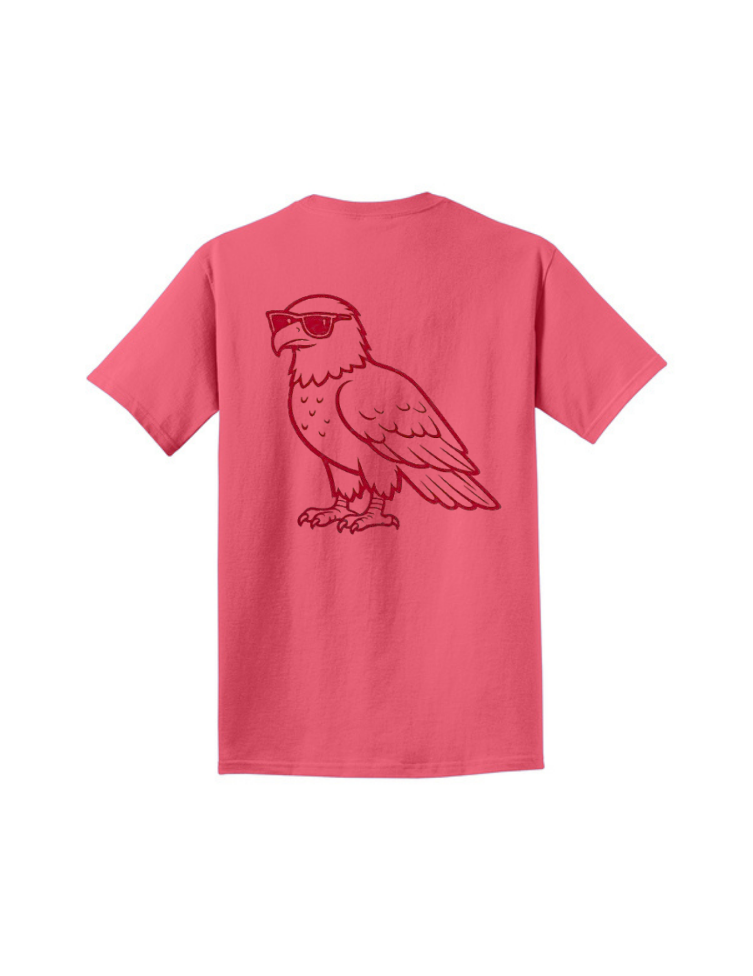 Fun Shirt - Eagle with Sunglasses Back.png