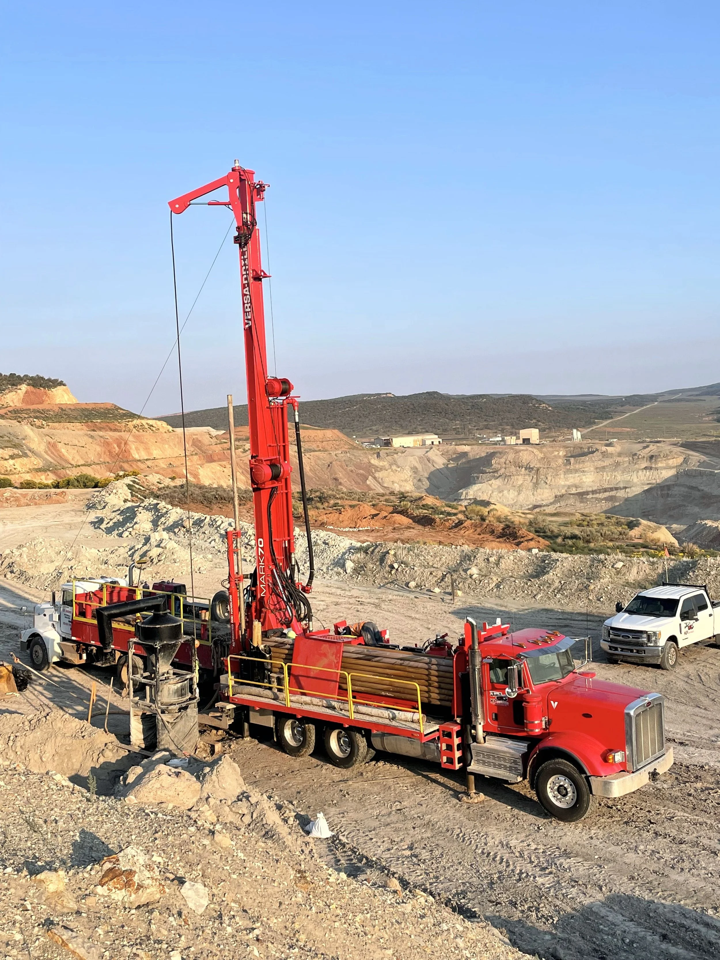 Reverse Circulation Drilling at a Utah Minesite