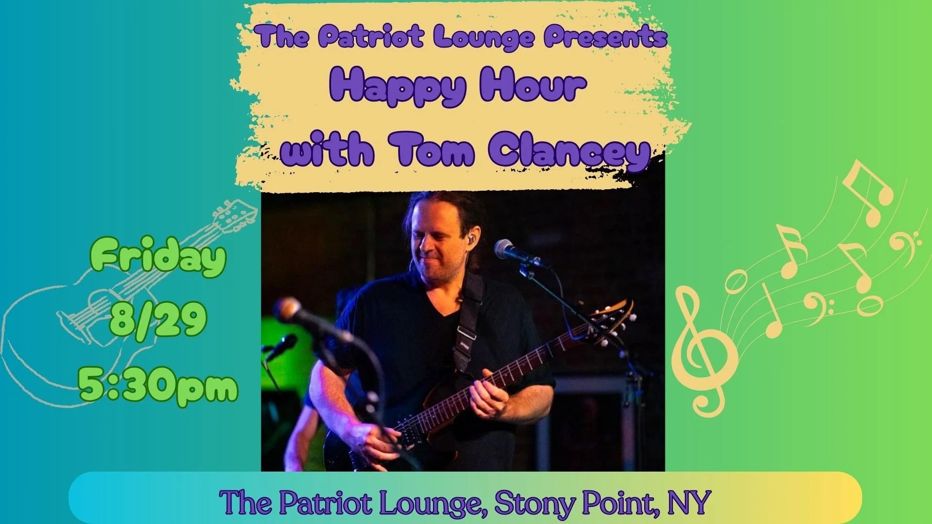 Happy Hour with Tom Clancey