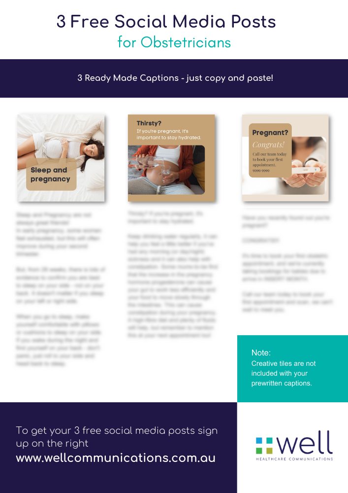 Social media for obstetricians. Download here