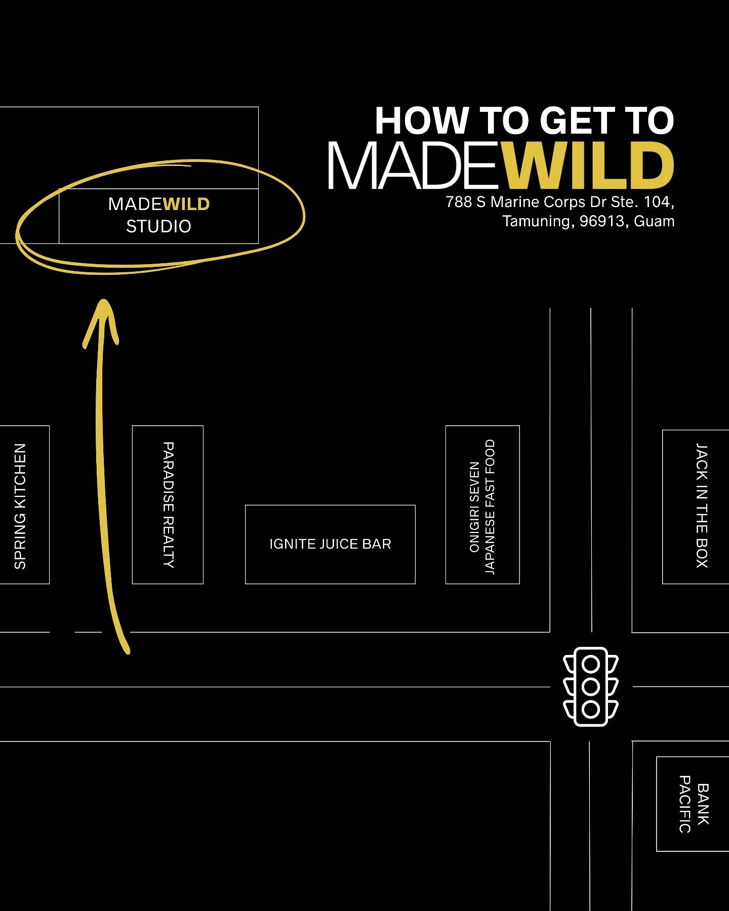 The ride starts here—literally.
Come join us and feel the WILD for yourself π₯
#madewild #letsgetwild #guam #fitness #guamfitness #groupfitness #cycling #indoorcycling