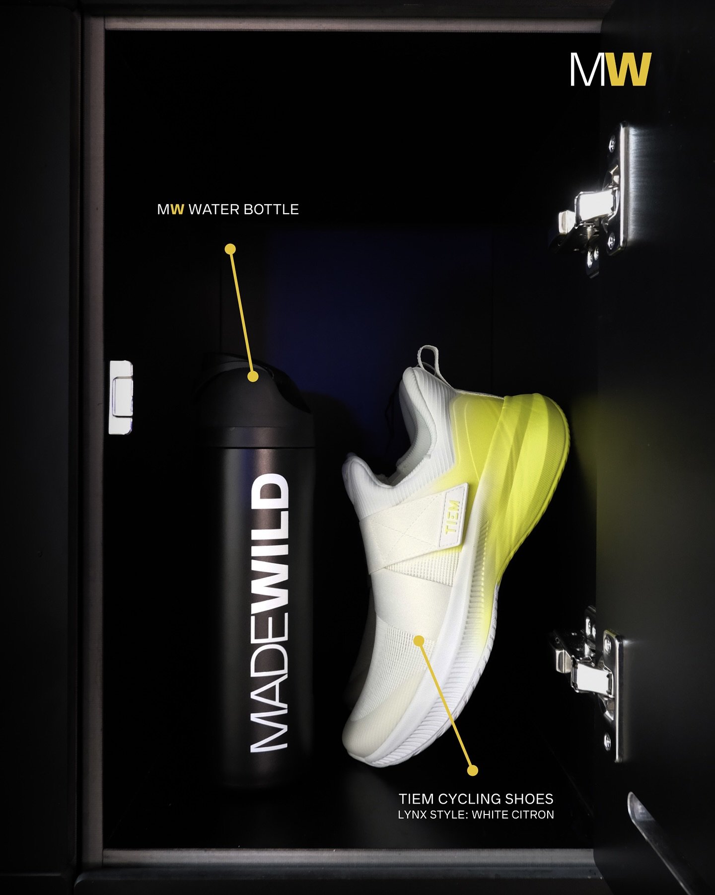 Welcome to our locker tour:
πTiem shoes (because style and support go hand in hand…..or foot in pedal)
π¦ MW bottle (because being dramatically out of breath is enough—we don’t need to be dehydrated too)
β¨ Vibes (because obviou
