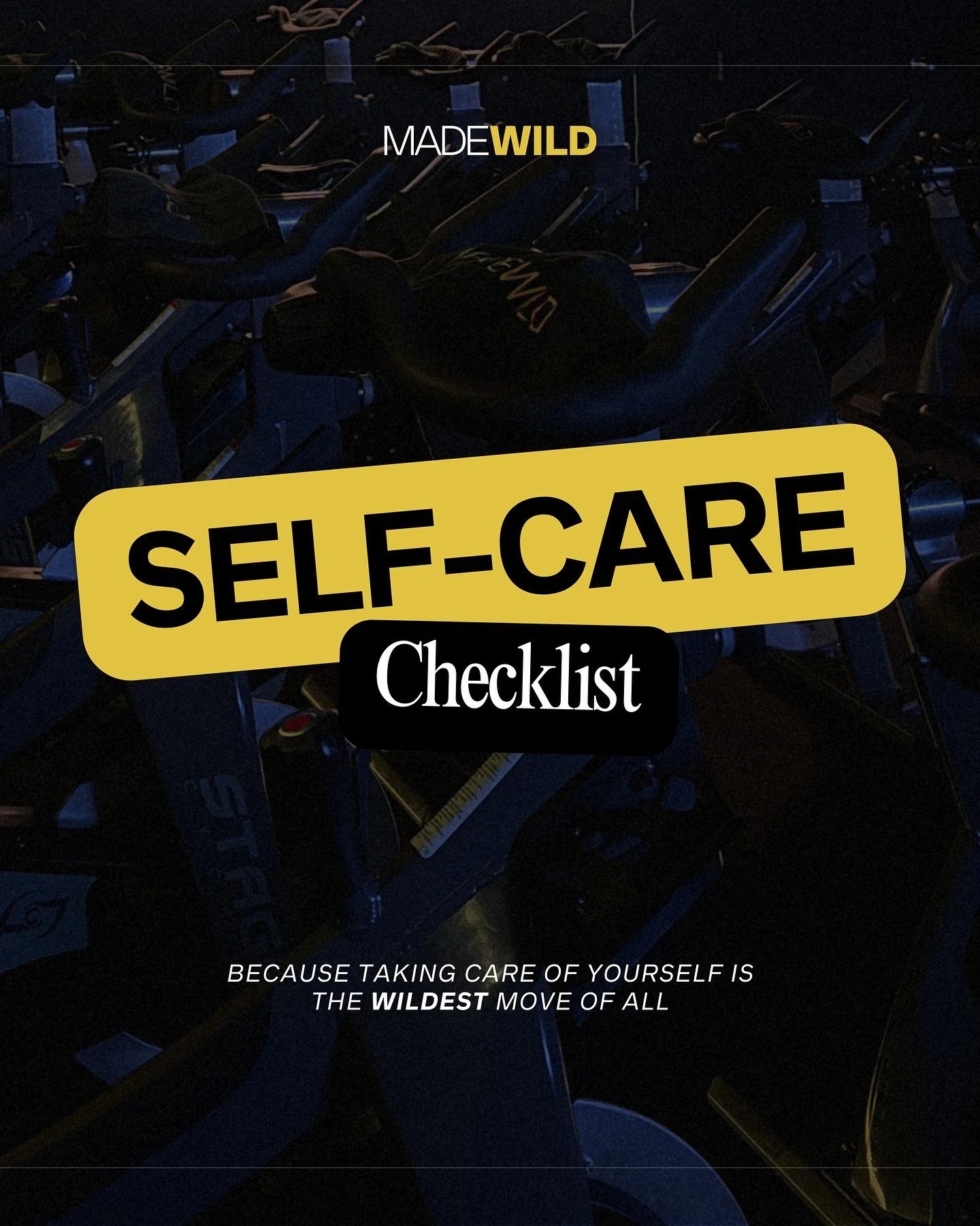 September is National Self-Care Awareness Month πΏ
Our Made Wild Self-Care Checklist is here to remind you: taking care of yourself is the strongest move you can make!
βοΈ Clip in
βοΈ Sweat it out
βοΈ Take care of YOU
#madewild #letsgetwild #guam #fi