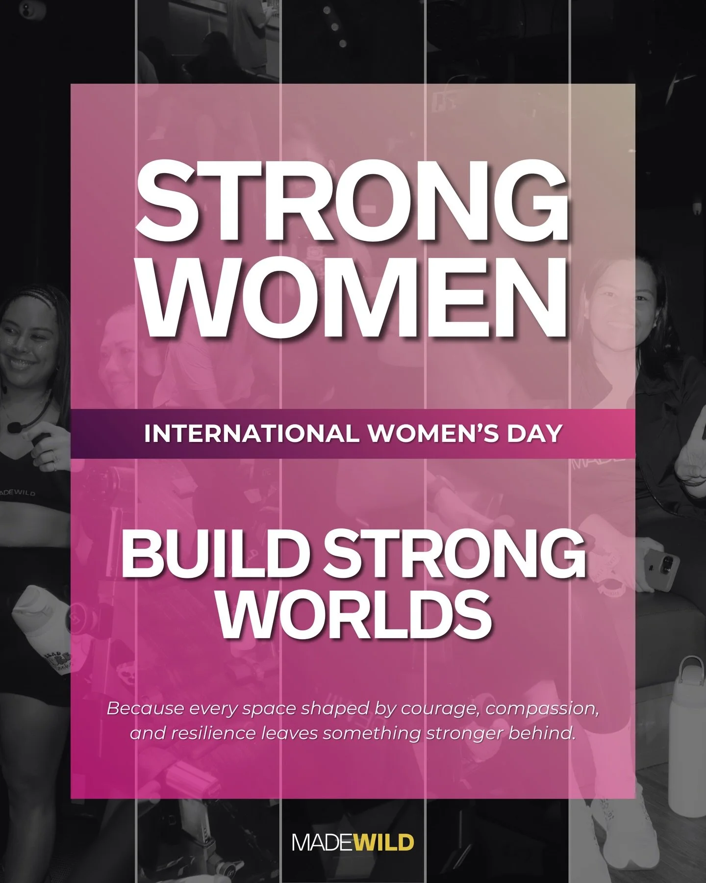 One of the most powerful things about community is seeing women remind other women of what they are capable of!

At Made Wild, strength is shared in encouragement, in effort, and in the way we continue to make room for one another to grow 💖

We&rsqu