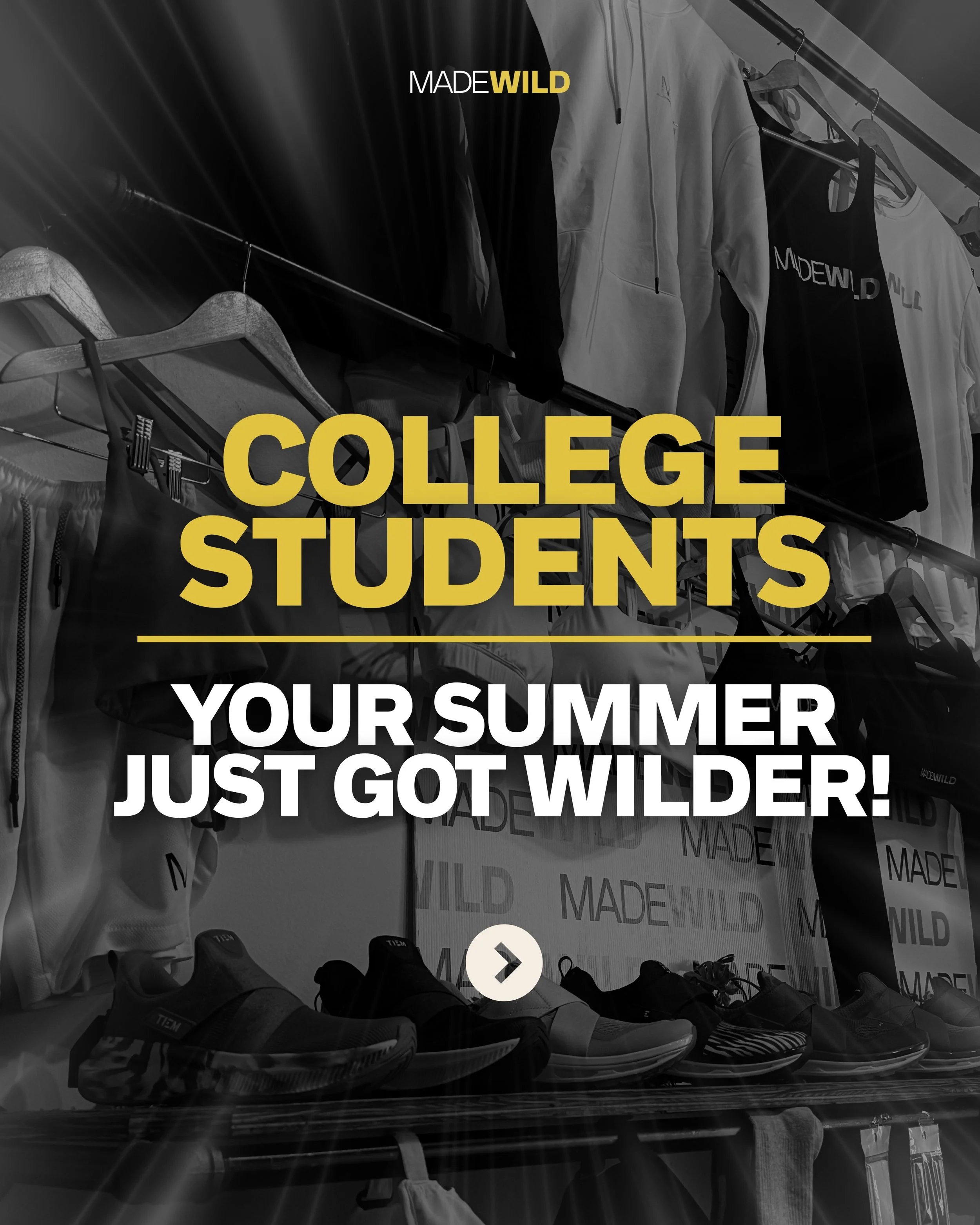 📚☀️ COLLEGE STUDENTS, YOUR SUMMER JUST GOT WILDER ☀️📚

Current college students can now take advantage of our special summer promo for our Friday 12PM Ride 45 classes all summer long!

🚴&zwj;♀️ $10 Single Class Pass 🚴&zwj;♀️ $18 for 2 Classes

Wh
