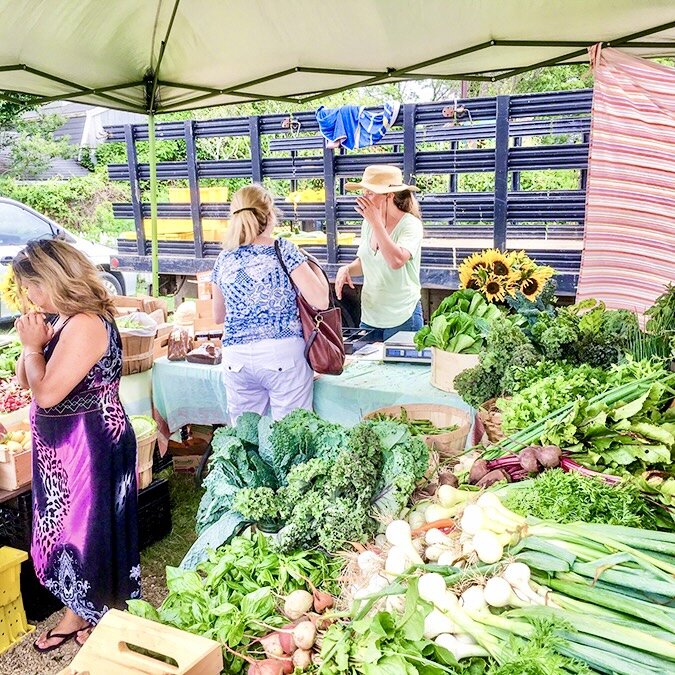 Guess what returns tomorrow, June 10th?! 
The West Tisbury Farmer's Market!

Head on over to the Martha&rsquo;s Vineyard Agricultural Hall every Saturday, rain or shine, from June 10th through October 28th to shop directly from our local farmers!

#p
