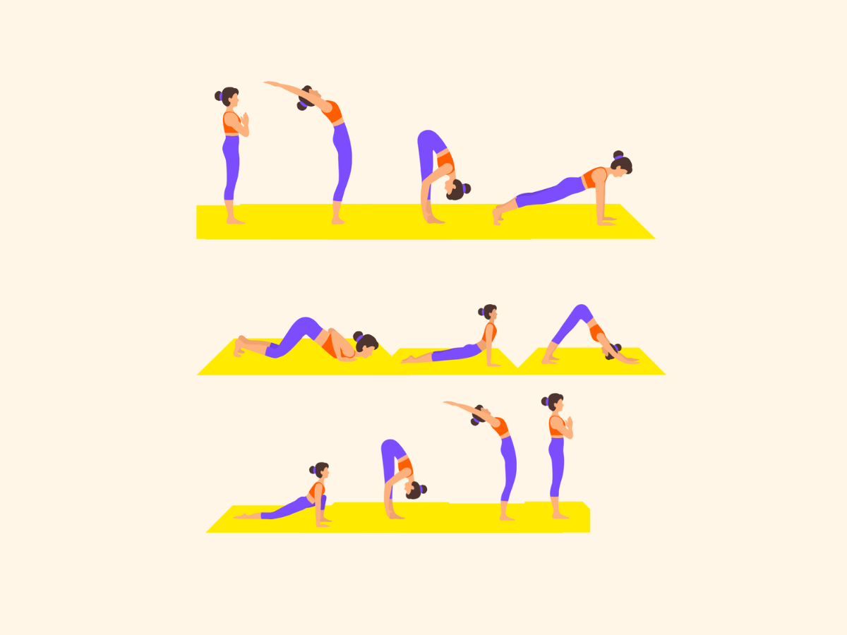 sun salutations
