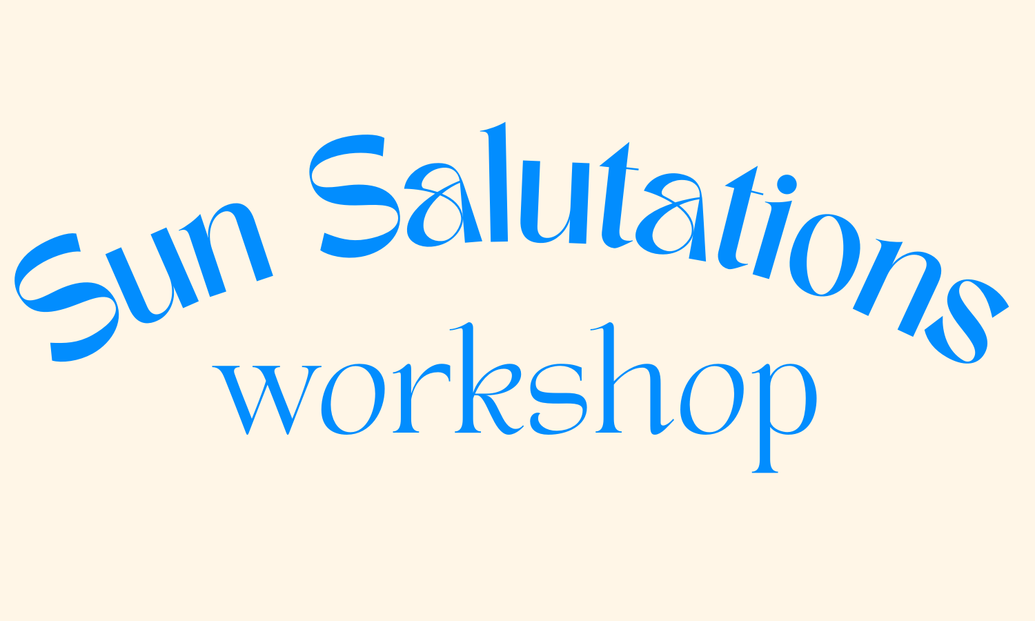 Sun Salutations workshop