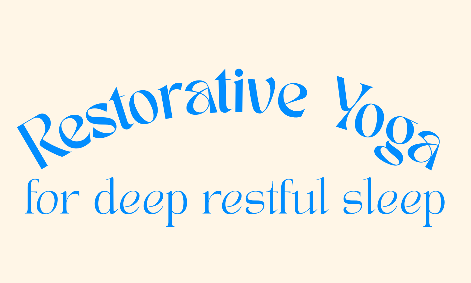 restorative yoga