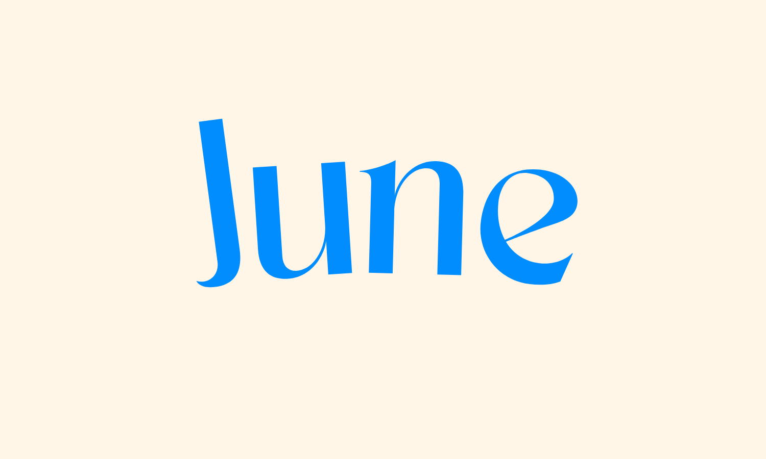 June