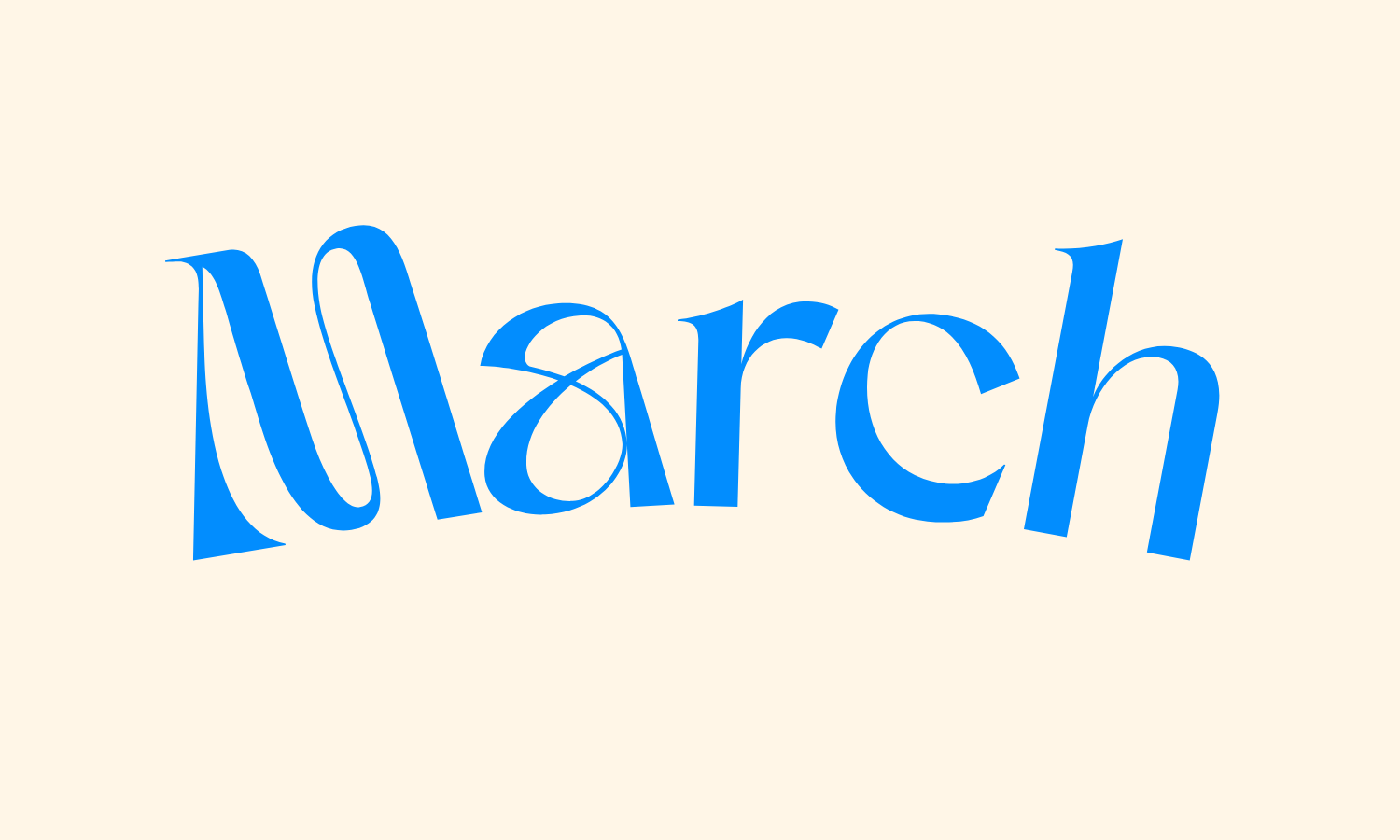 March