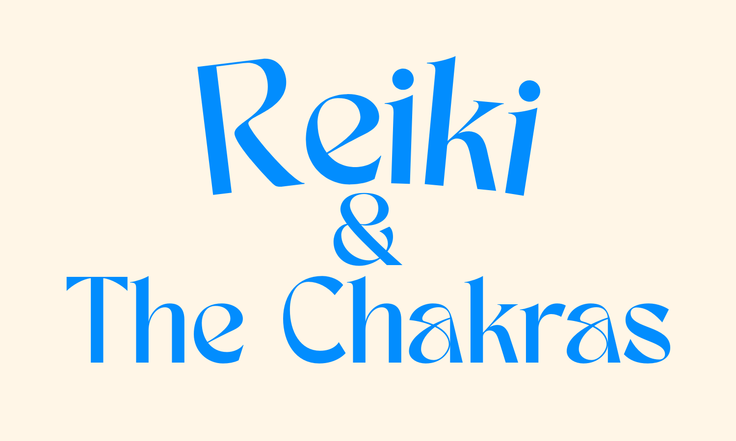 reiki & the chakras workshop