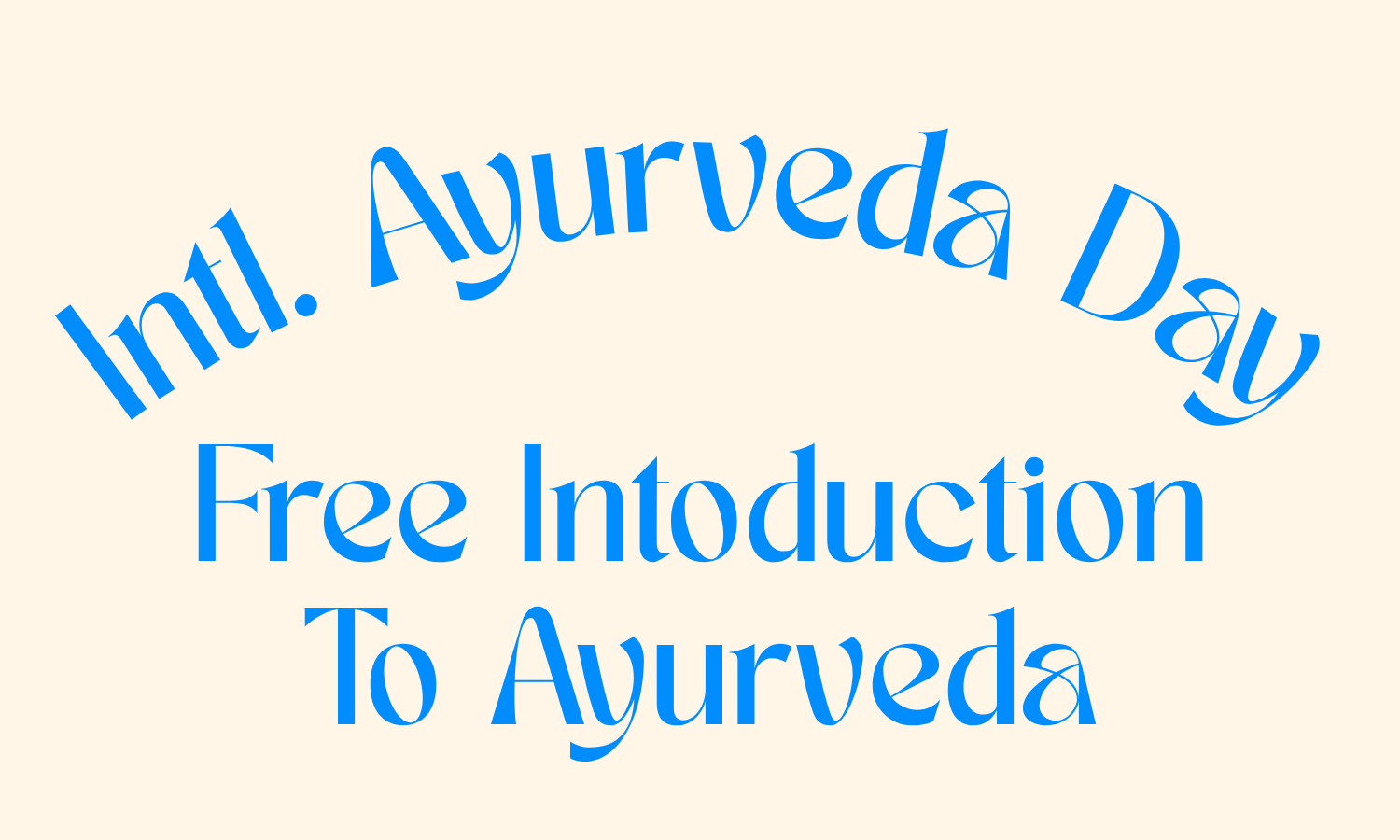 Intl. Ayurveda Day