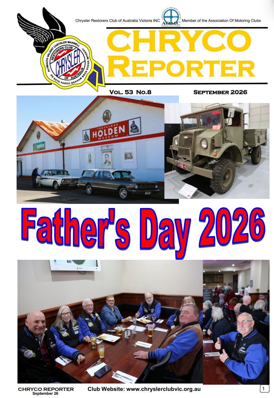 Chryco Reporter -September 2026
